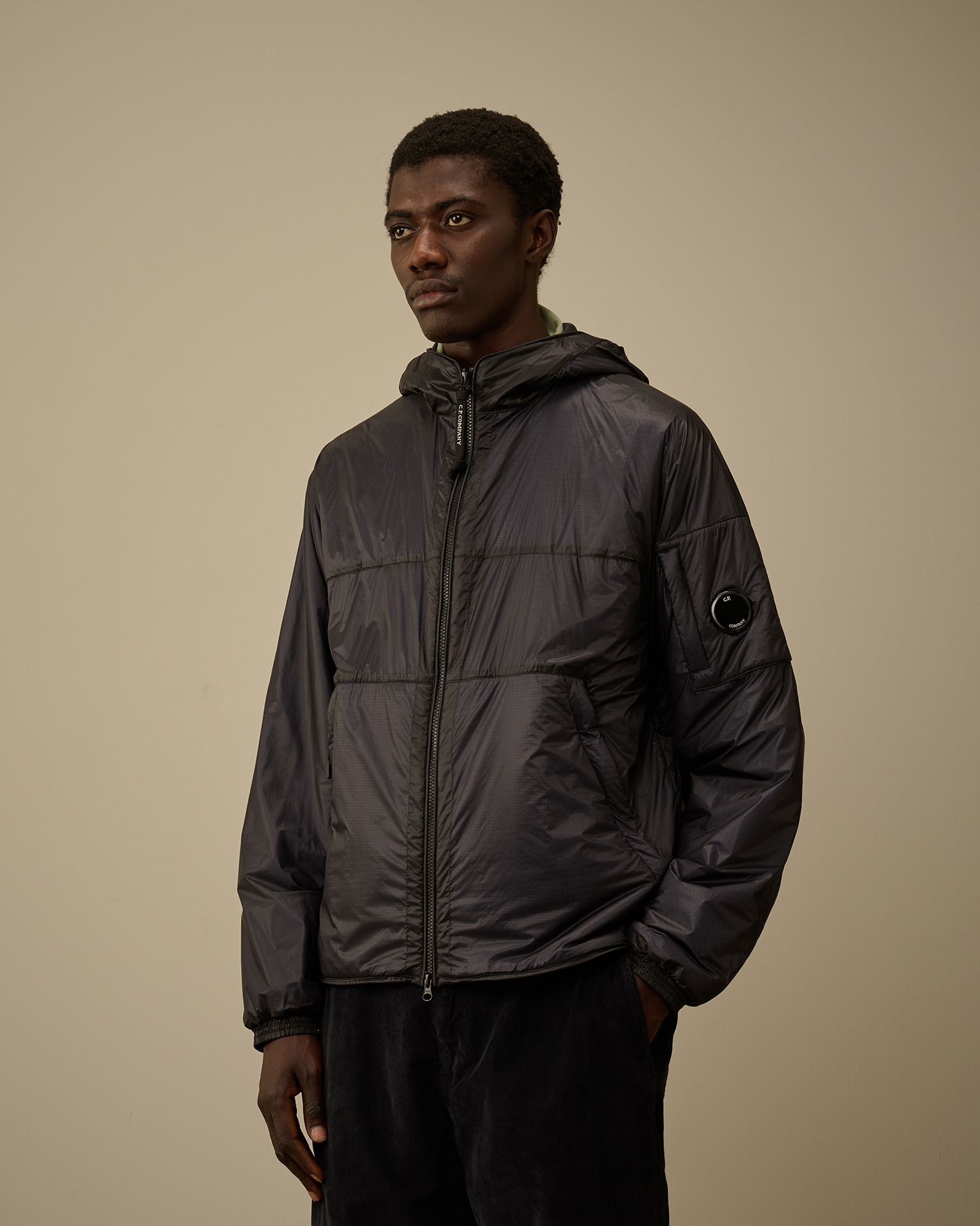 Blue Nada Shell Hooded Padded Jacket | CPC KR Online Store