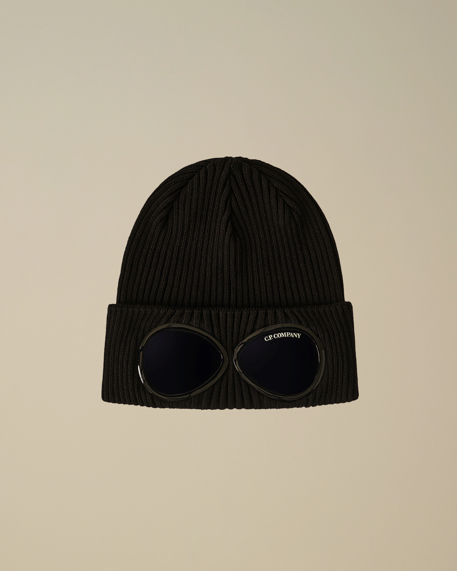 Black Cotton Goggle Beanie | CPC USCA Online Store