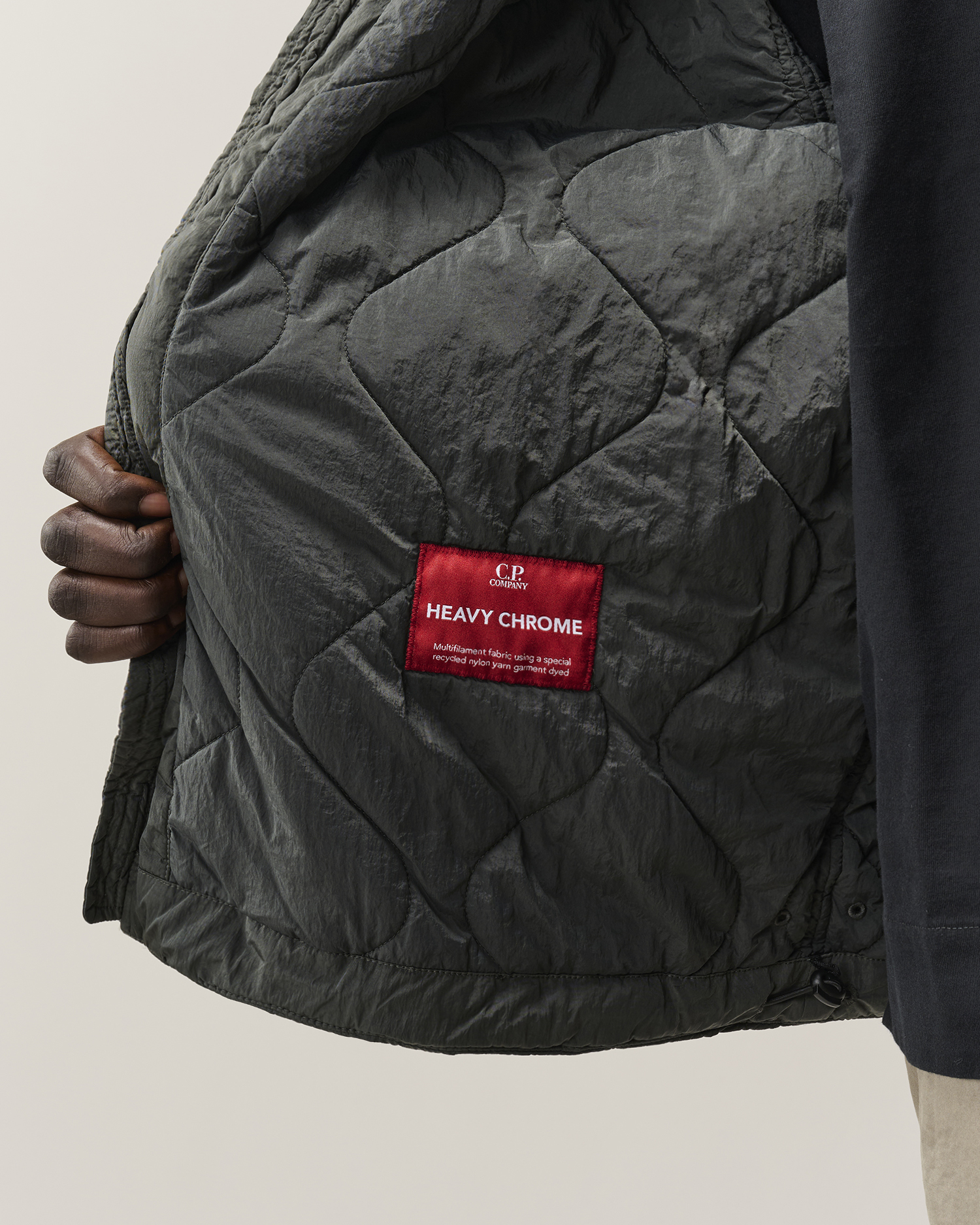 Grey Heavy Chrome-R Padded Goggle Jacket | CPC JP Online Store