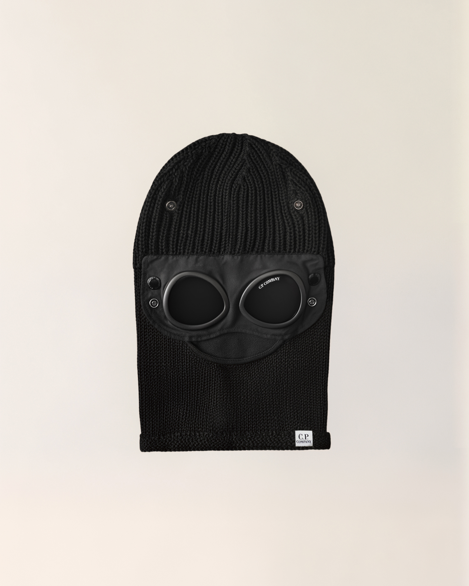 Black Extrafine Merino Wool Goggle Balaclava | CPC UK Online Store