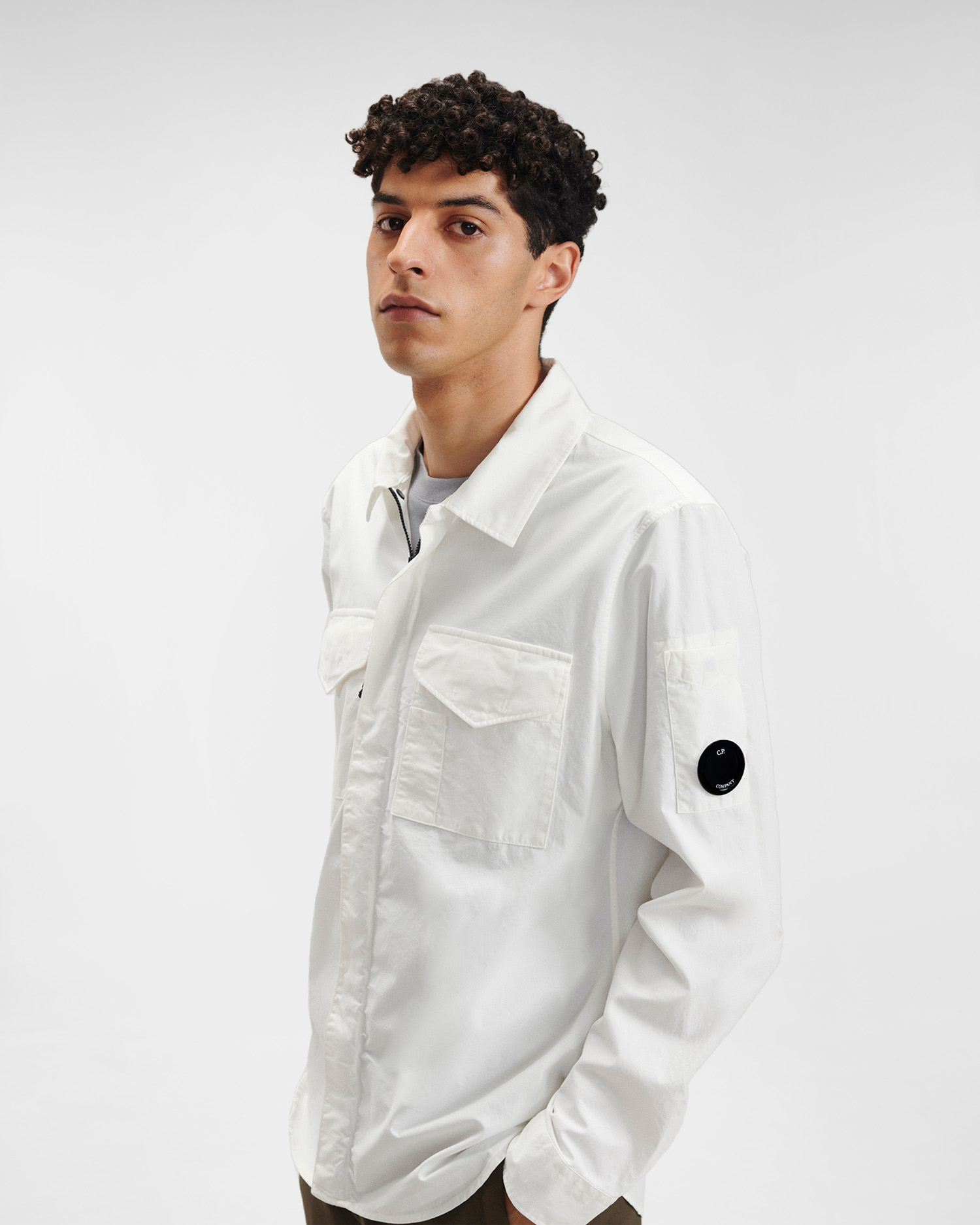 Emerized Gabardine Utility Shirt | C.P 
