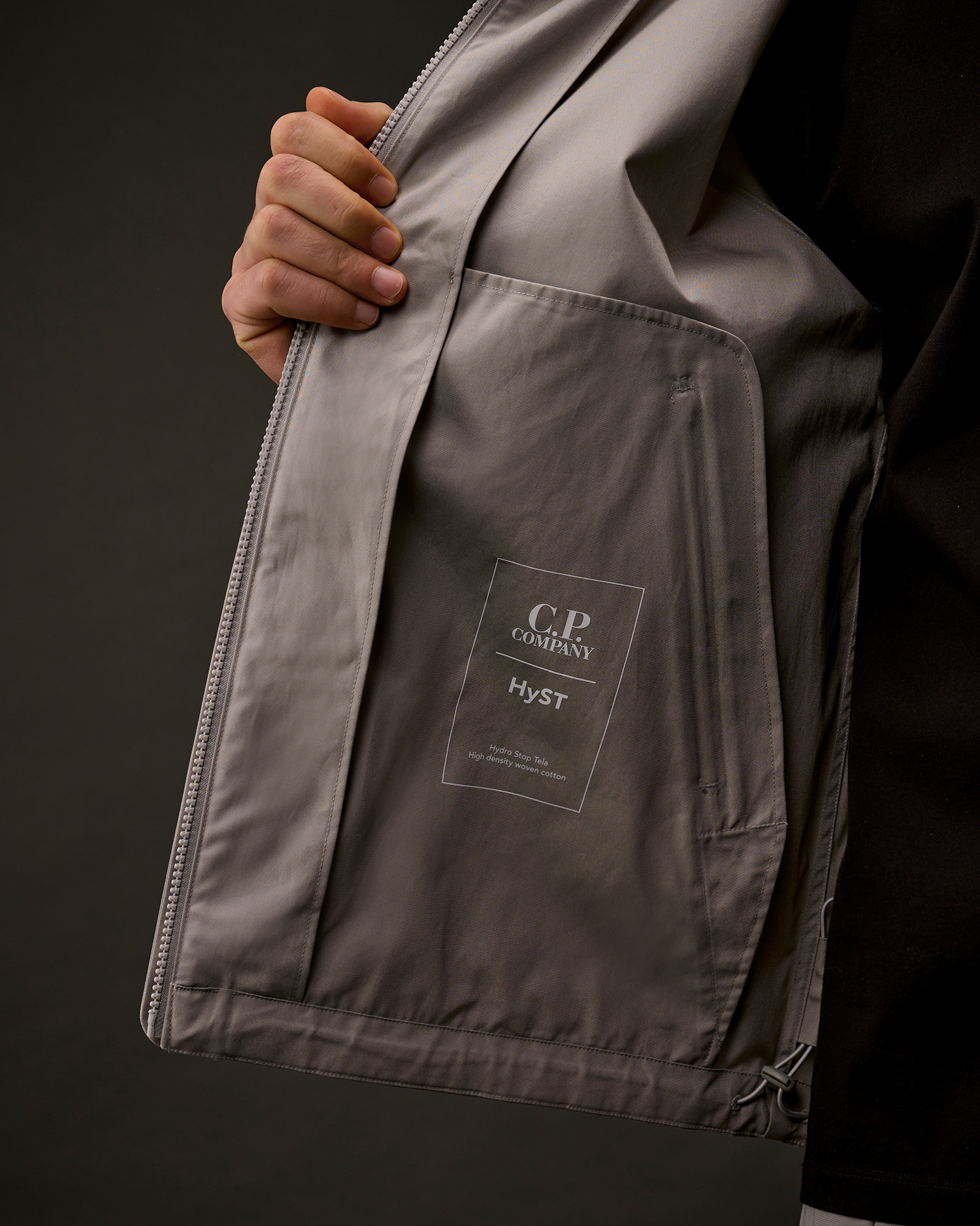 Grey Metropolis Series HyST Hooded Jacket | CPC USCA Online Store