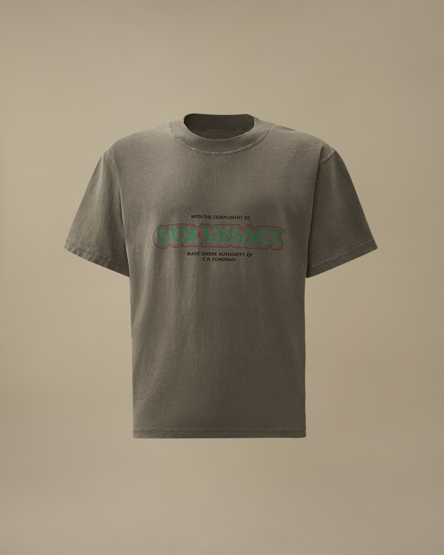 Grey Our Legacy WORK SHOP x C.P. Company Heavy Jersey Short Sleeve