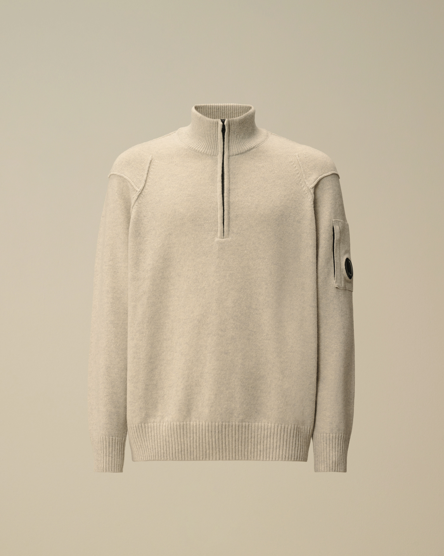 Lambswool GRS Half Zip Sweater | CPC SCA Online Store