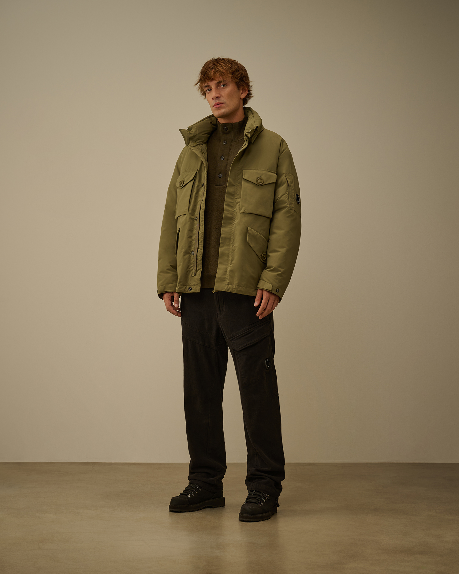 Black Moleskin Stretch Cargo Pants | CPC USCA Online Store