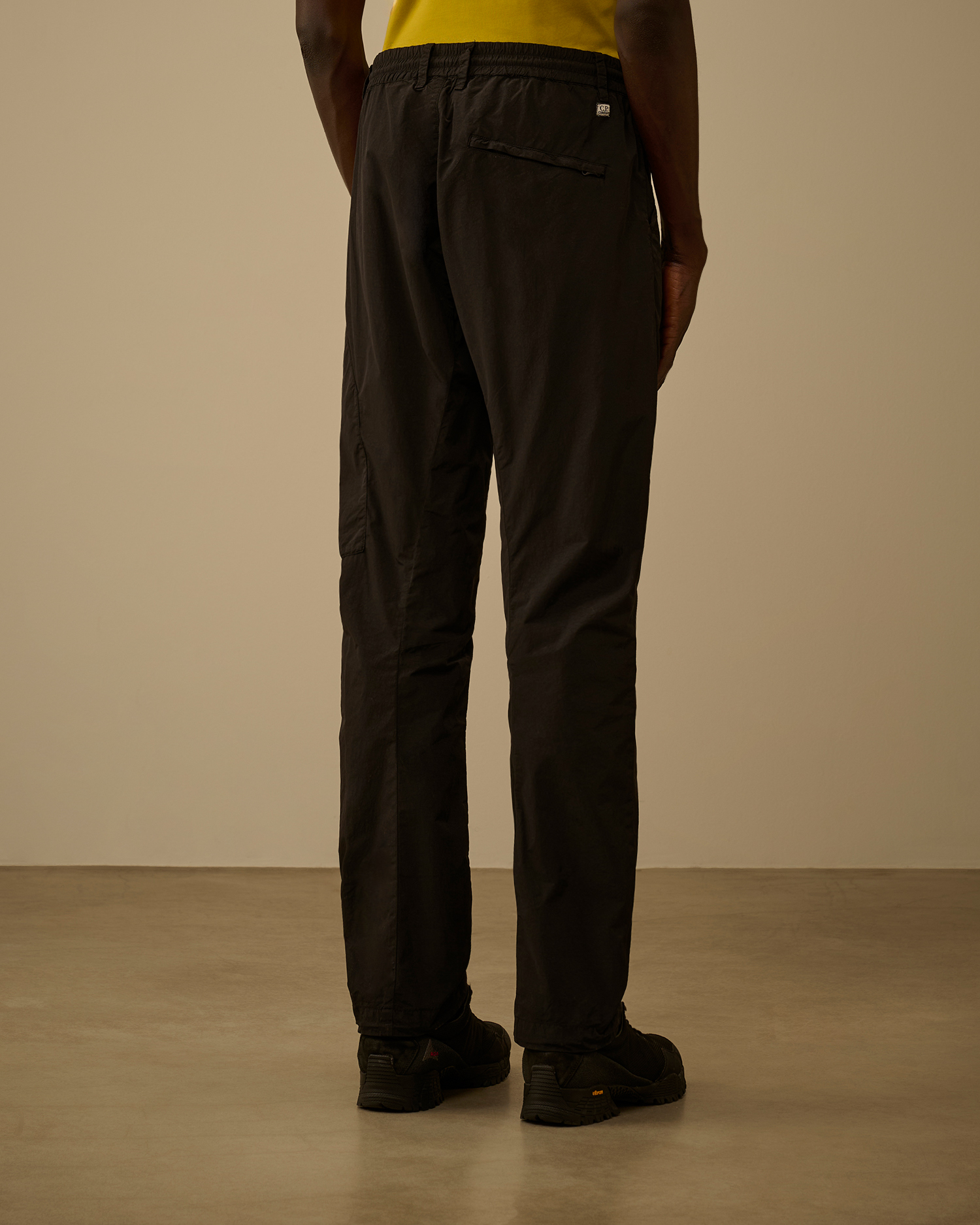 Black Flatt Nylon Regular Cargo Pants | CPC JP Online Store