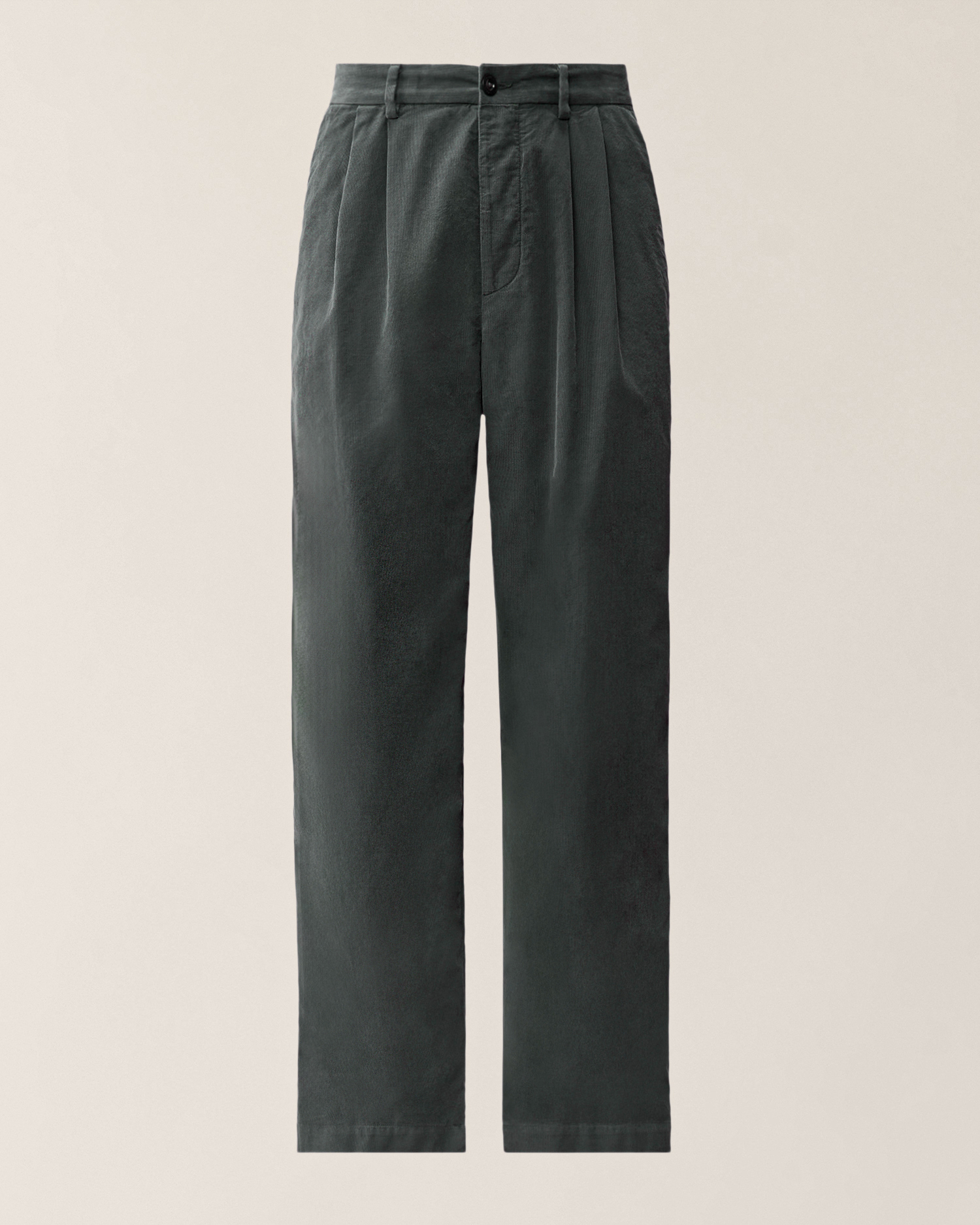 Grey 2000 Stripes Corduroy Loose Lined Pants | CPC USCA Online Store