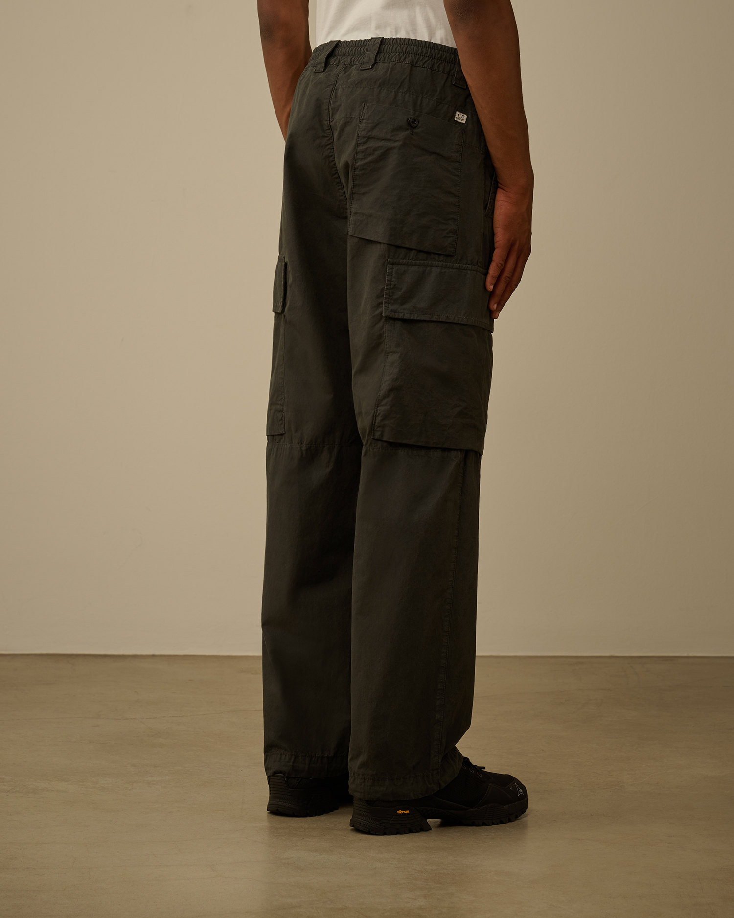 Grey Microreps Boxy Cargo Pants | CPC JP Online Store