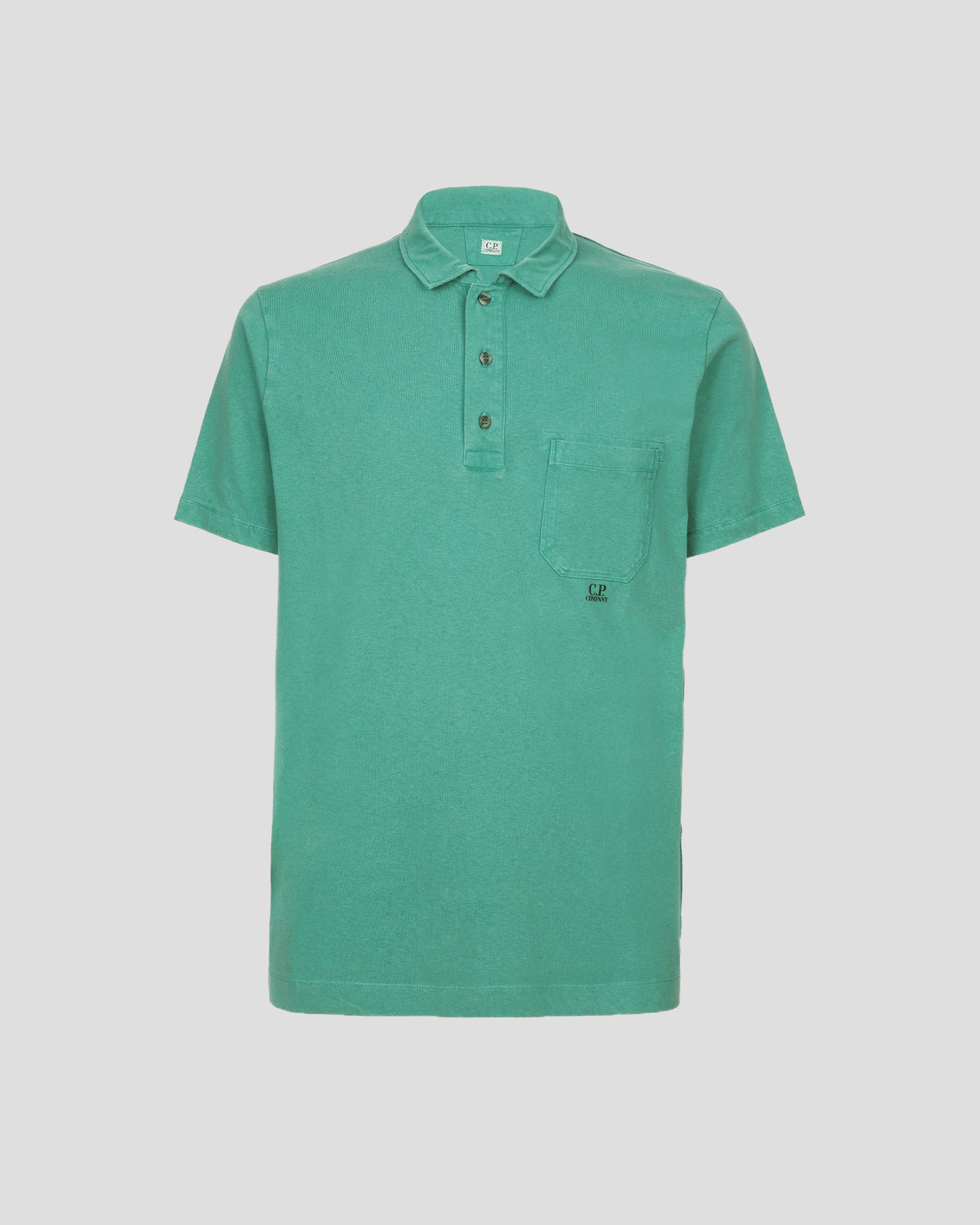 1020 Jersey Pocket Polo Shirt C.P. Company Online Store