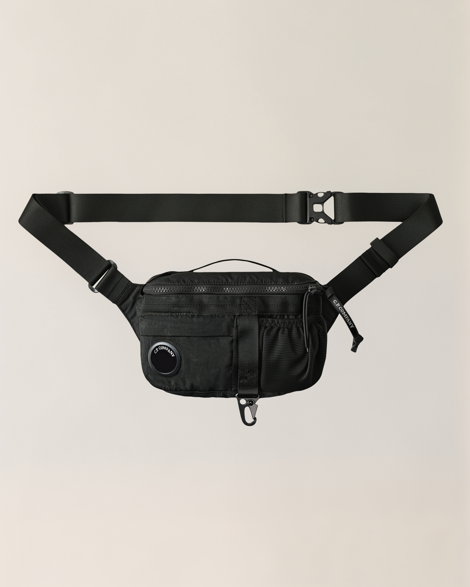 Black Nylon B Lens Mini Waist Bag | CPC JP Online Store