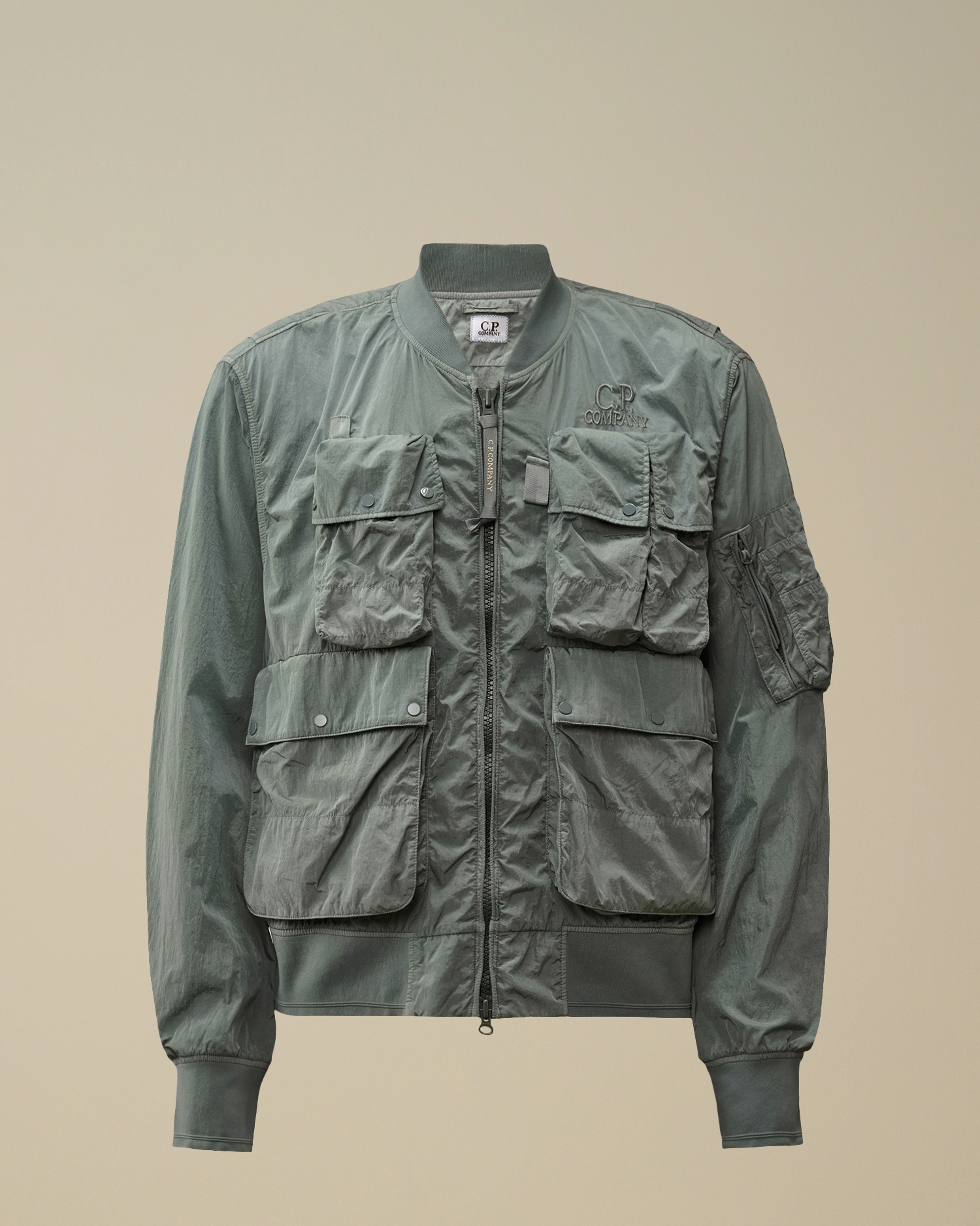 Chrome-R Multipocket Bomber Jacket | CPC ROW Online Store