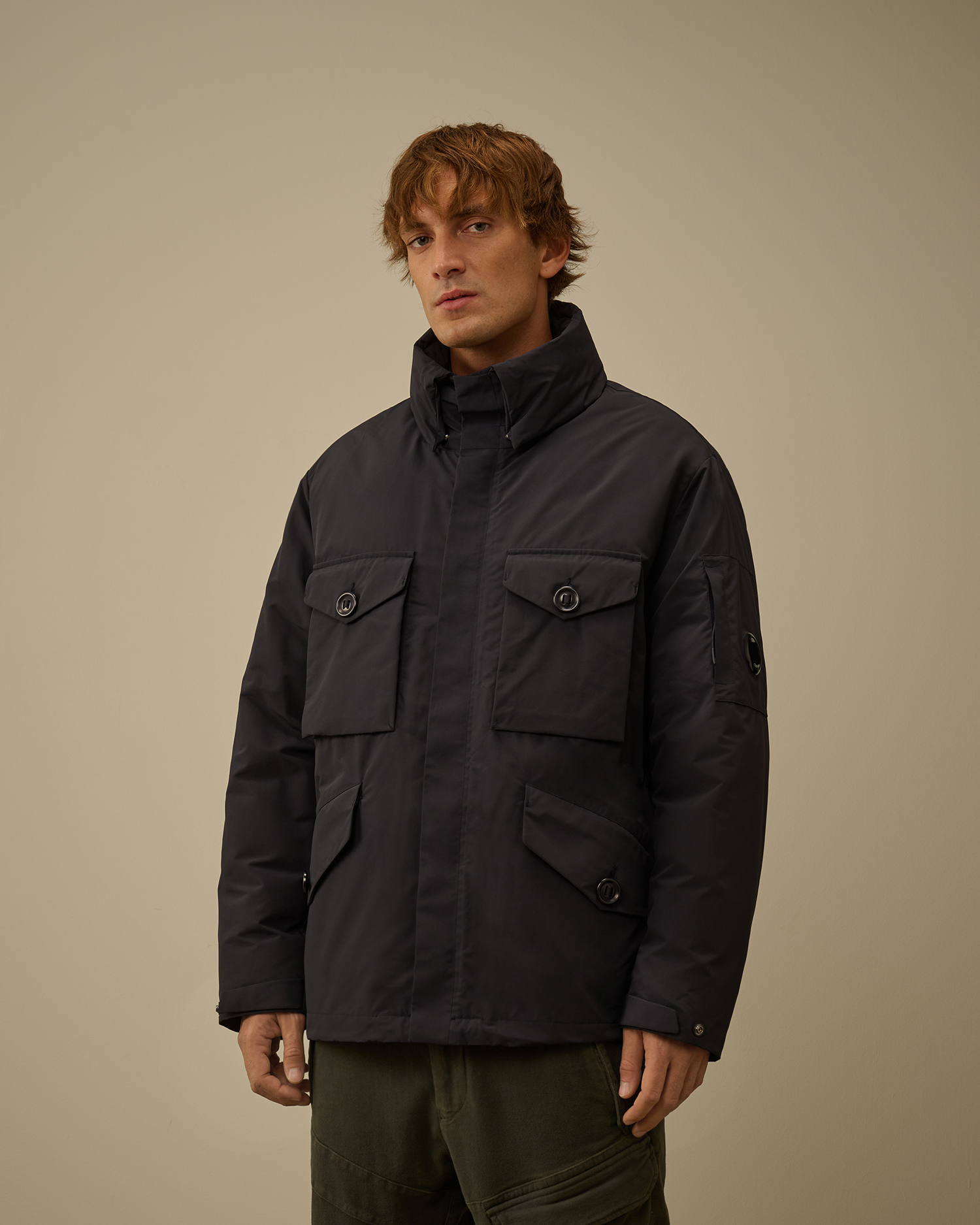 Blue Micro-M (R) Field Down Jacket | CPC USCA Online Store
