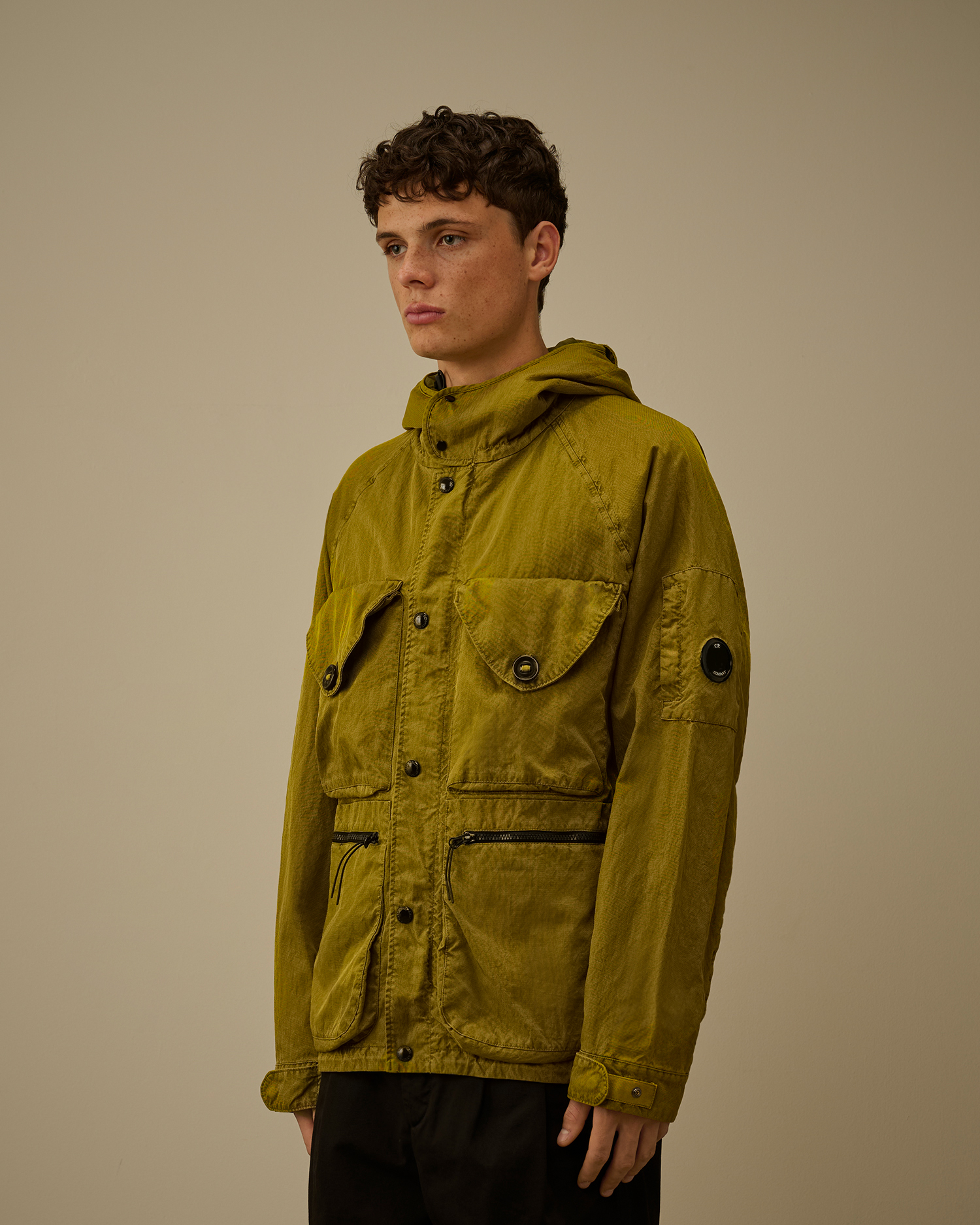 Yellow Panama-R Mixed Goggle Jacket | CPC USCA Online Store