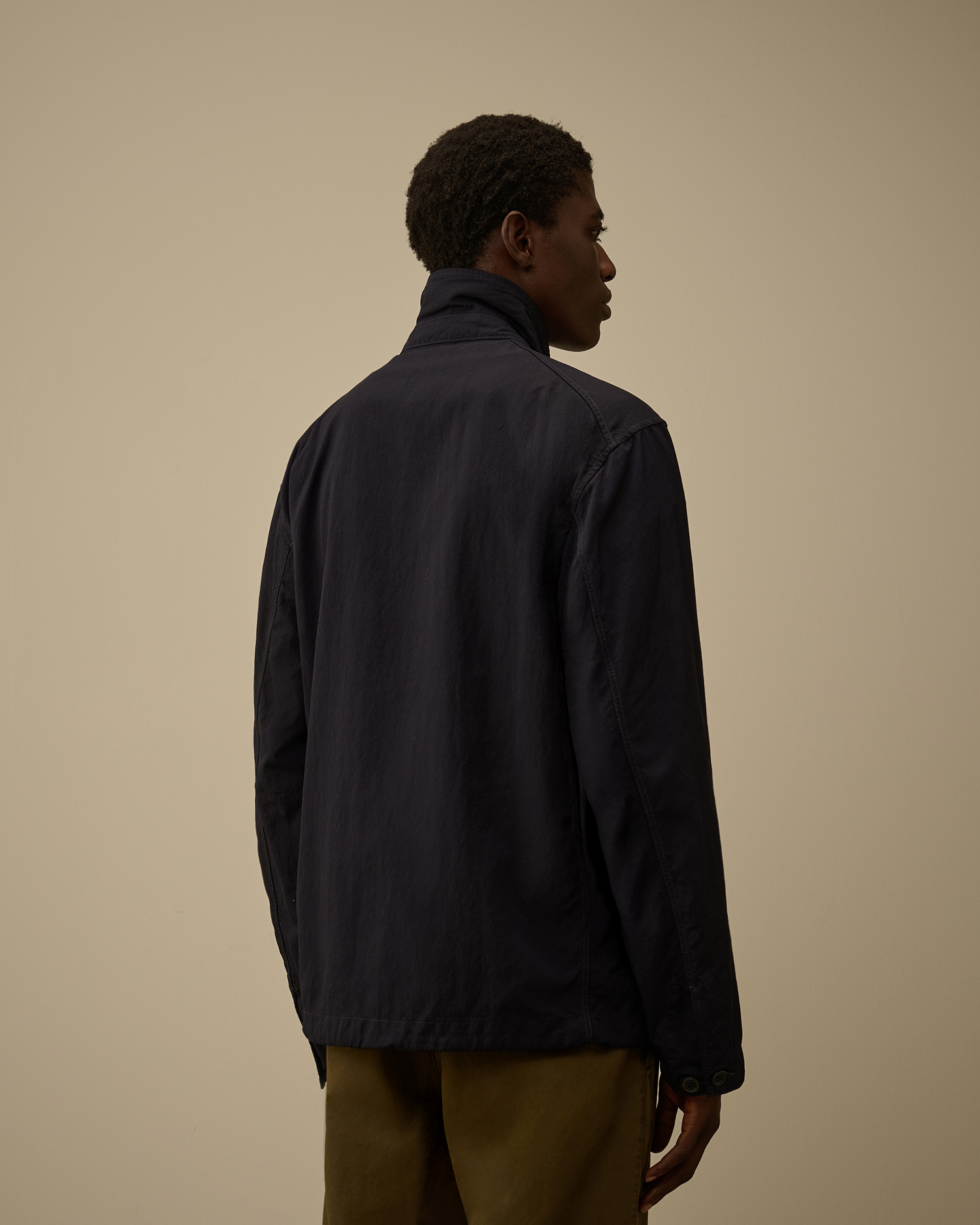 Blue Twill Field Jacket | CPC USCA Online Store