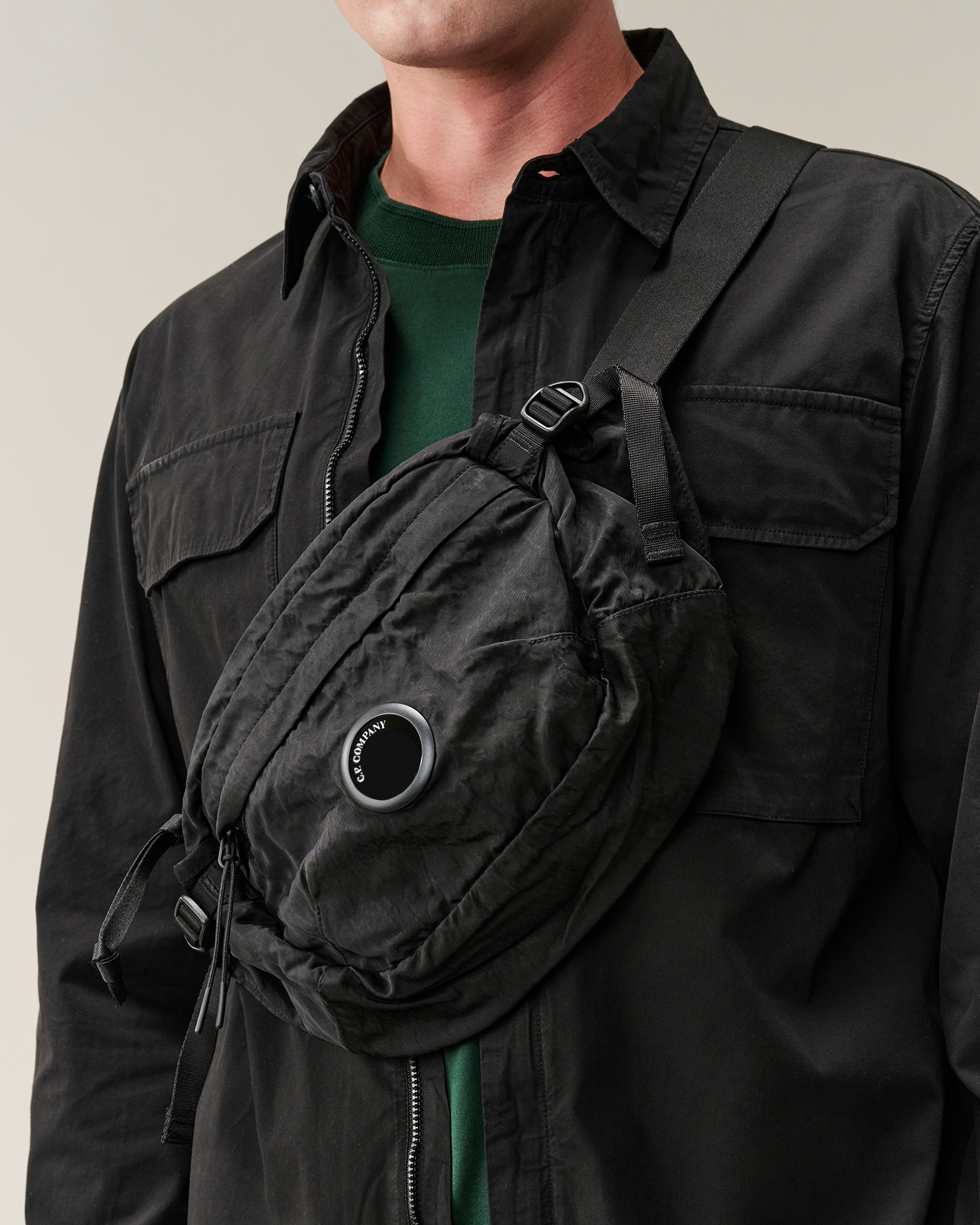 Black Nylon B Lens Waist Bag | CPC IT Online Store Black Nylon B Lens Waist Bag | CPC IT Online Store