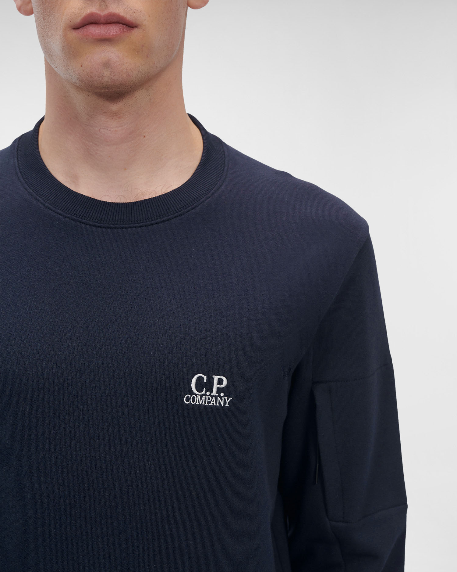 navy blue cp jumper