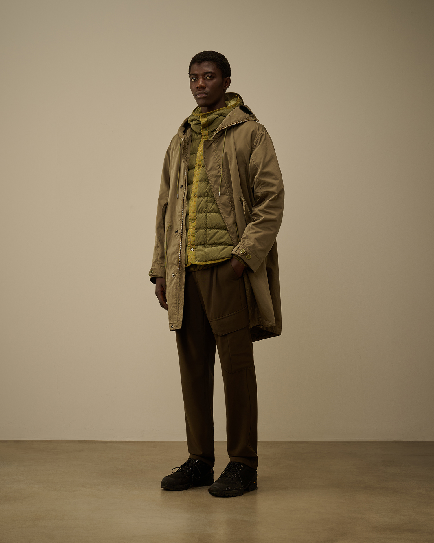 Green Micro Kei Explorer Fishtail Parka | CPC USCA Online Store