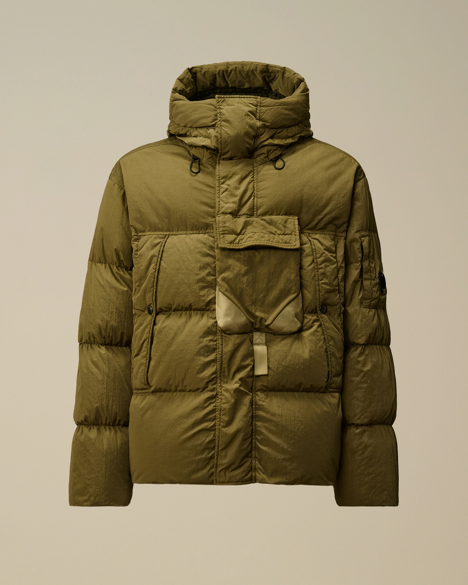 Eco-Chrome R Mixed Hooded Down Jacket | CPC USCA Online Store