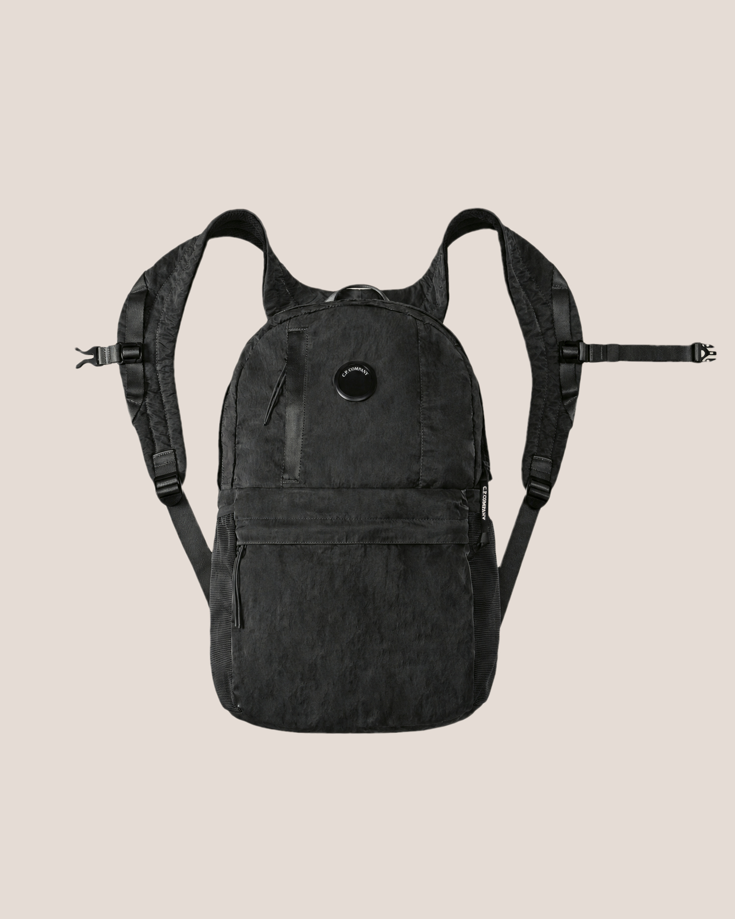 Black Nylon B Lens Backpack | CPC JP Online Store