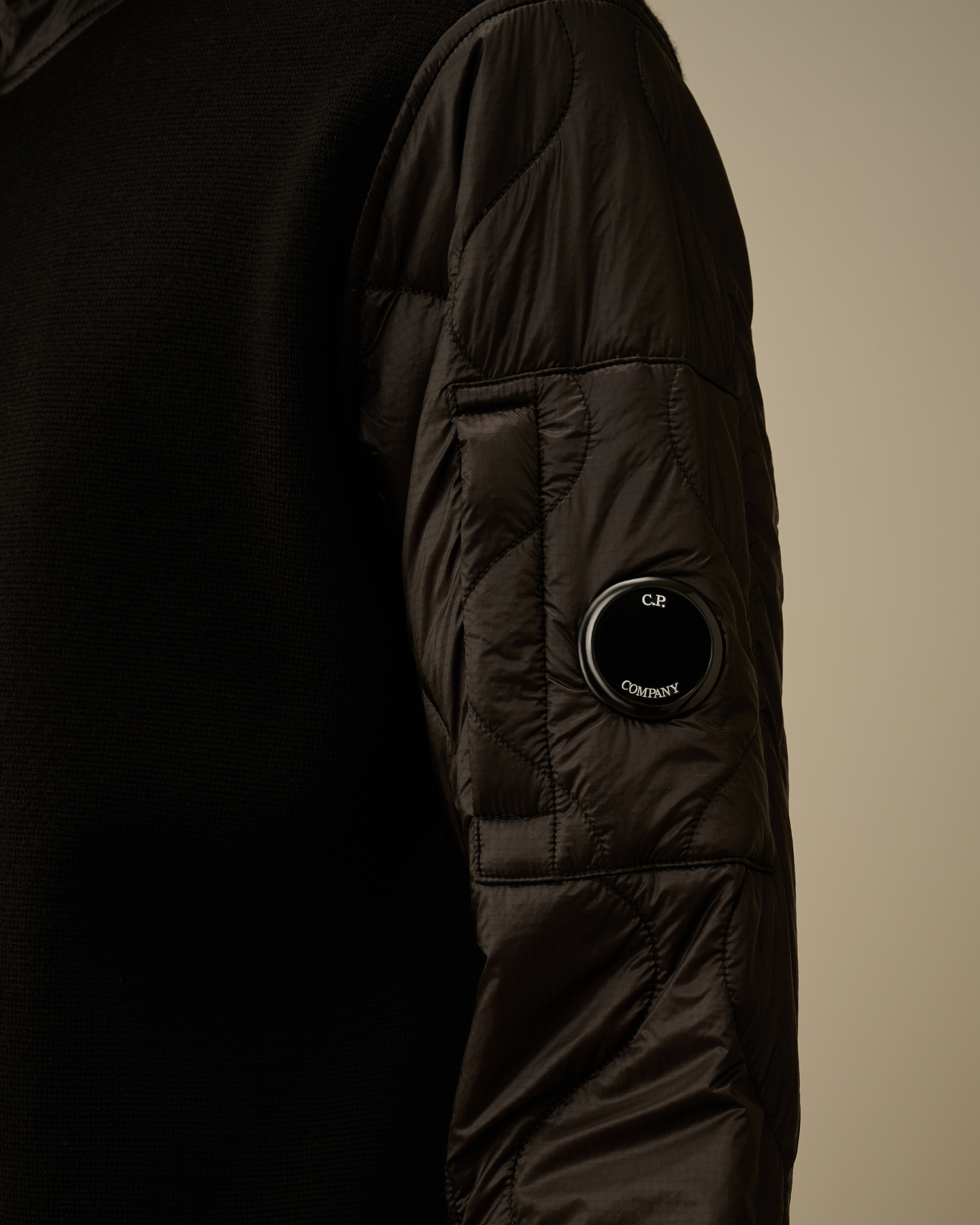 Extrafine Merino Wool Mixed Hooded Zip Sweater Company