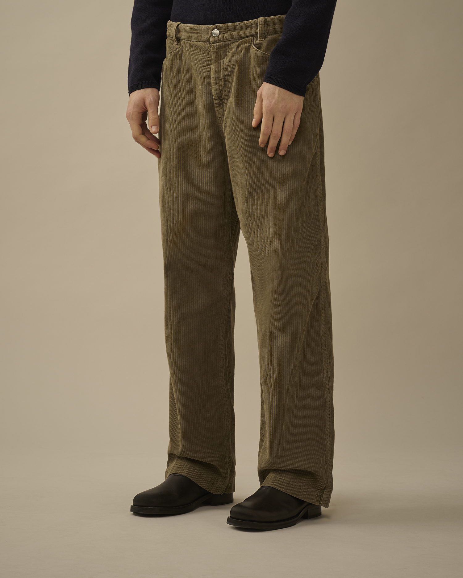 Beige Our Legacy WORK SHOP x C.P. Company Corduroy Velvet Pants