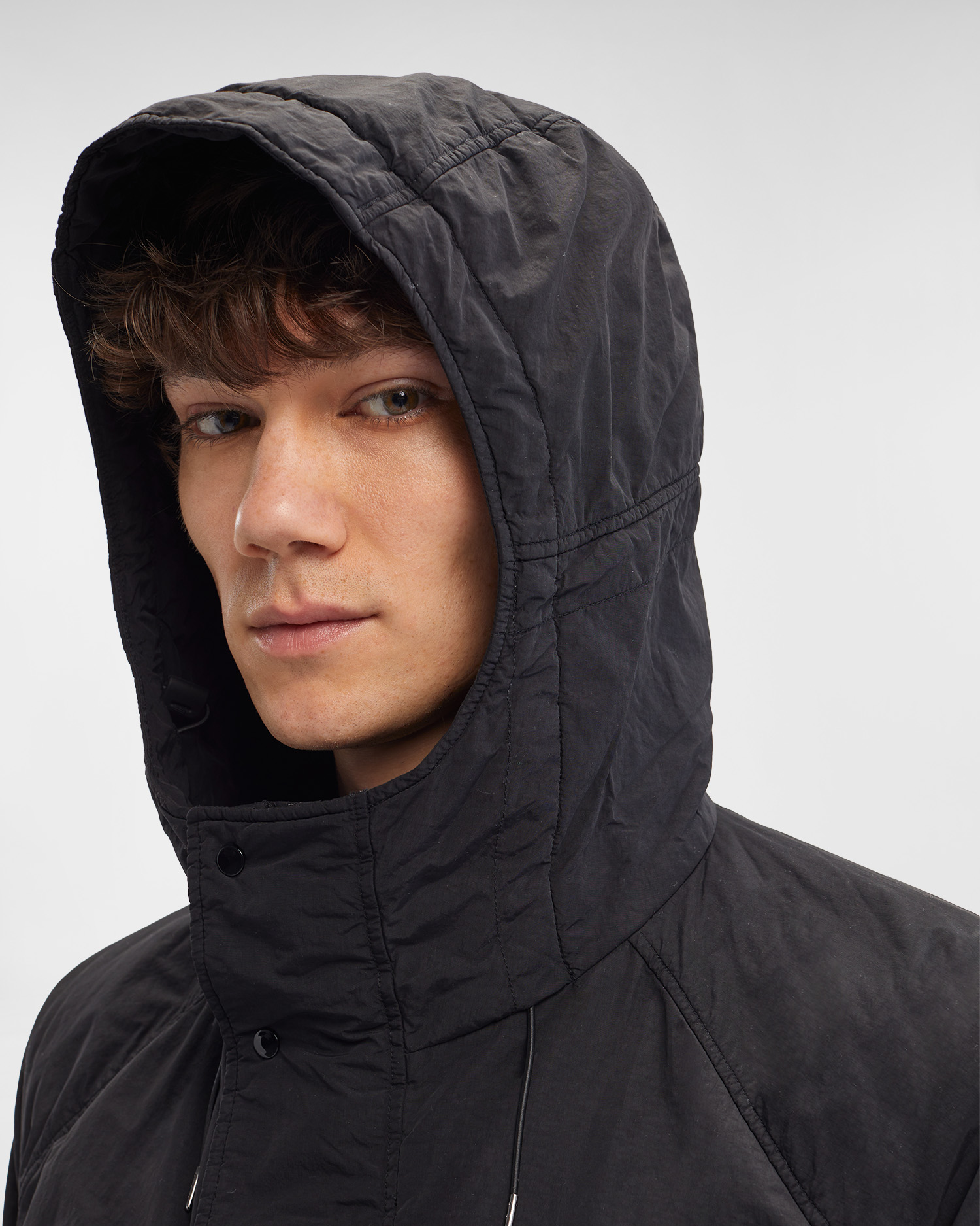 Flatt Nylon Hooded Jacket | C.P. Company Online Store