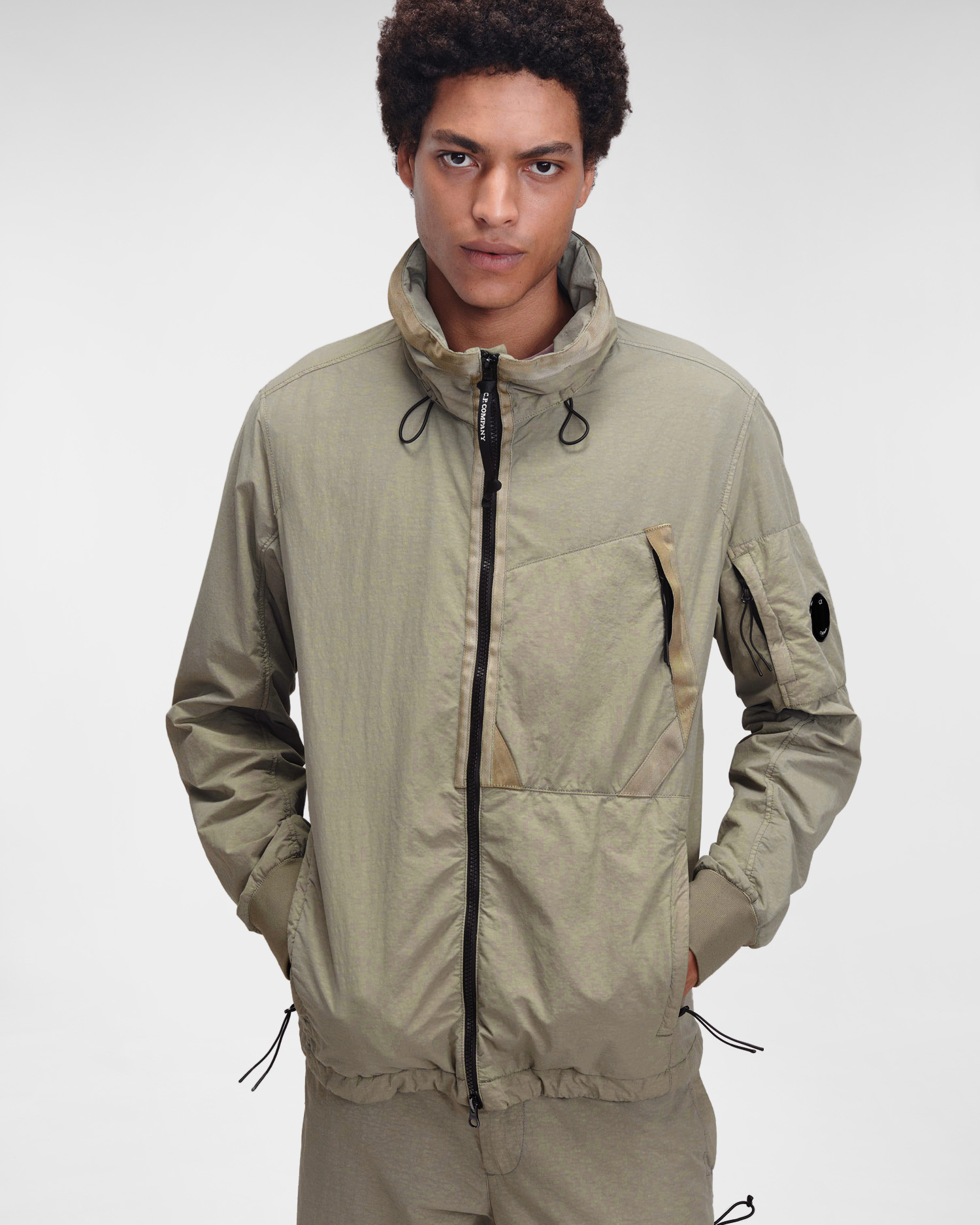 rain bomber jacket