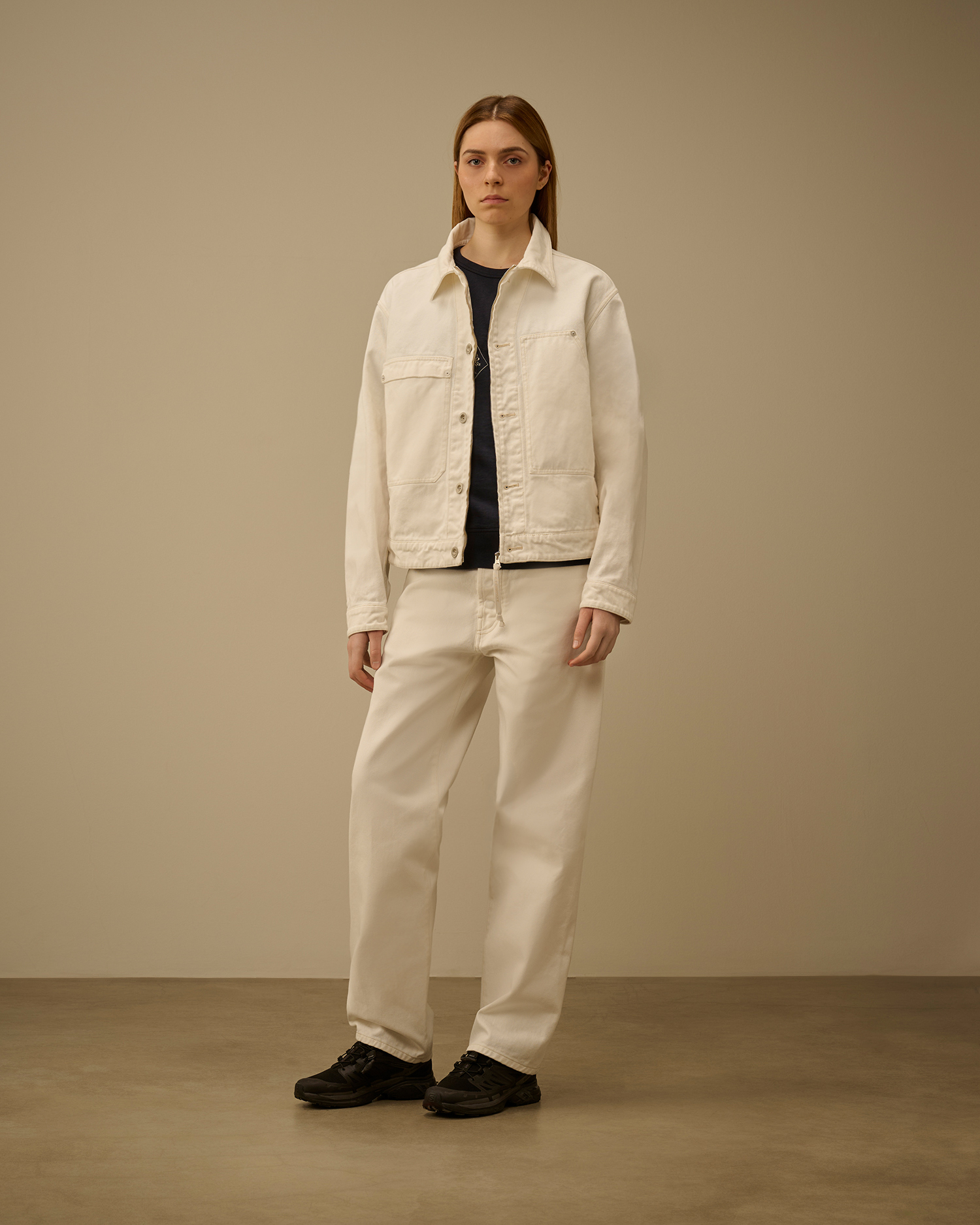 White Bull Denim Zip Jacket | CPC USCA Online Store