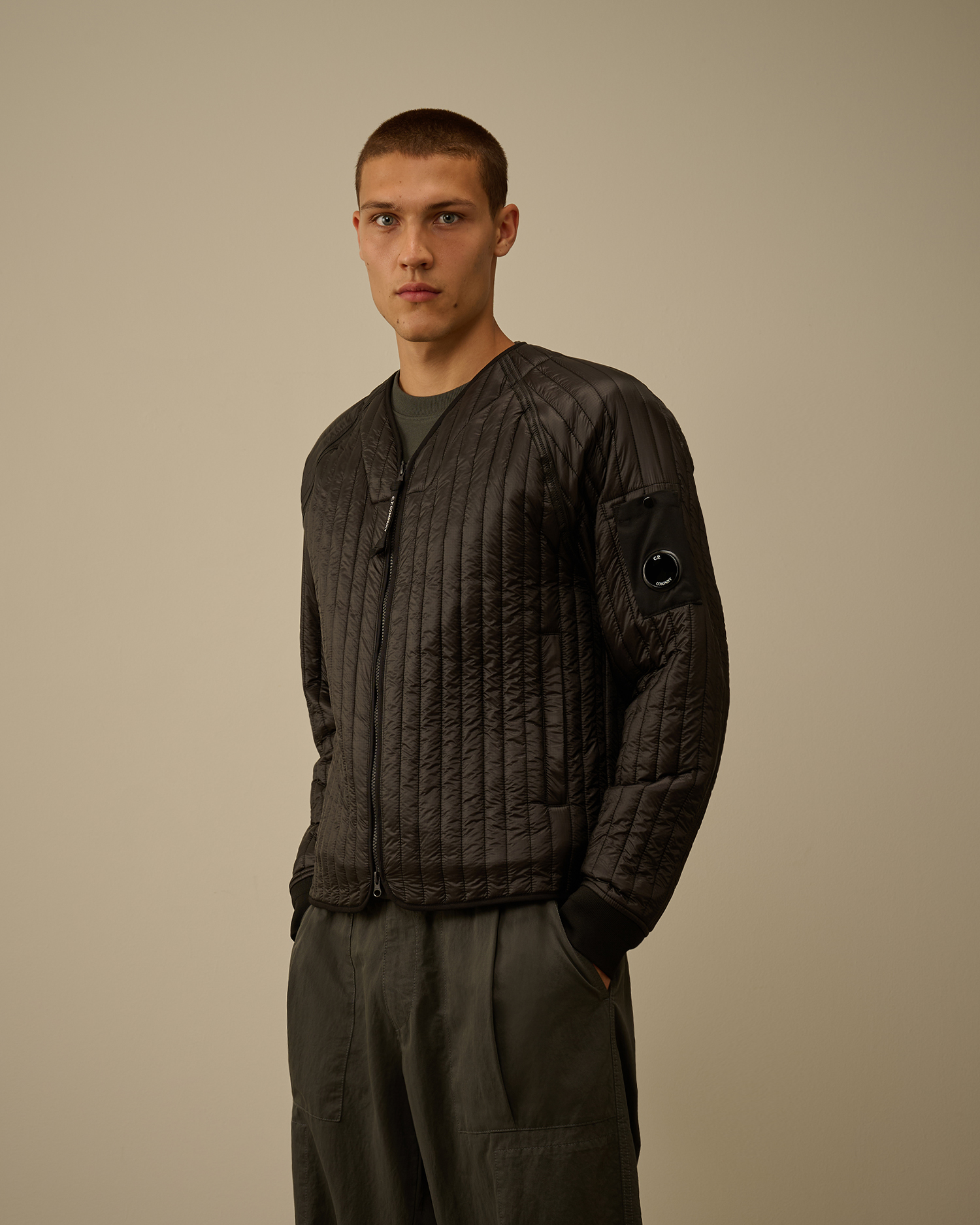 Black Liner Bomber Padded Jacket | CPC USCA Online Store Black Liner Bomber Padded Jacket | CPC USCA Online Store