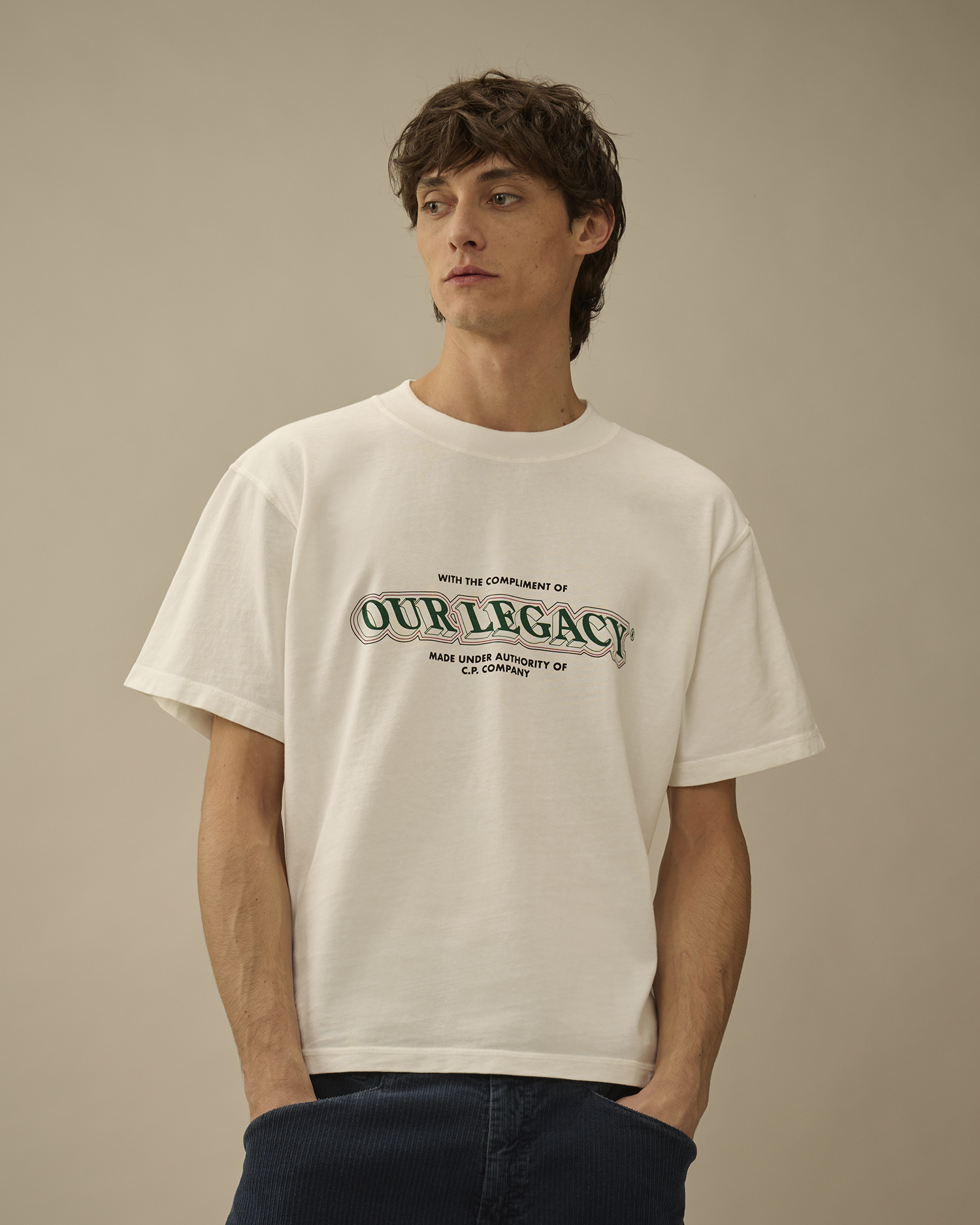 White Our Legacy WORK SHOP x C.P. Company Heavy Jersey Short