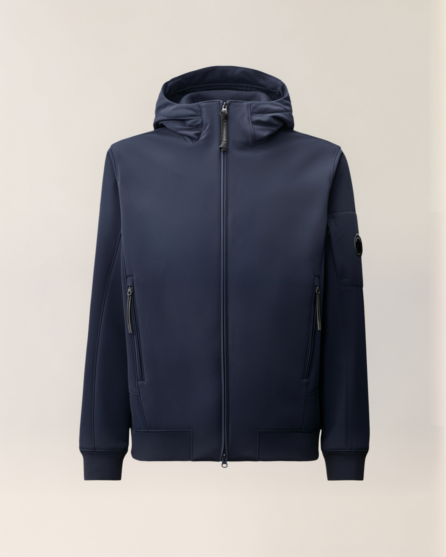 Blue C.P. Shell-R Lens Hooded Jacket | CPC USCA Online Store