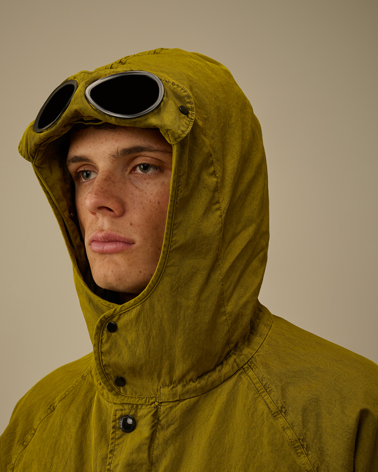 Yellow Panama-R Mixed Goggle Jacket | CPC USCA Online Store