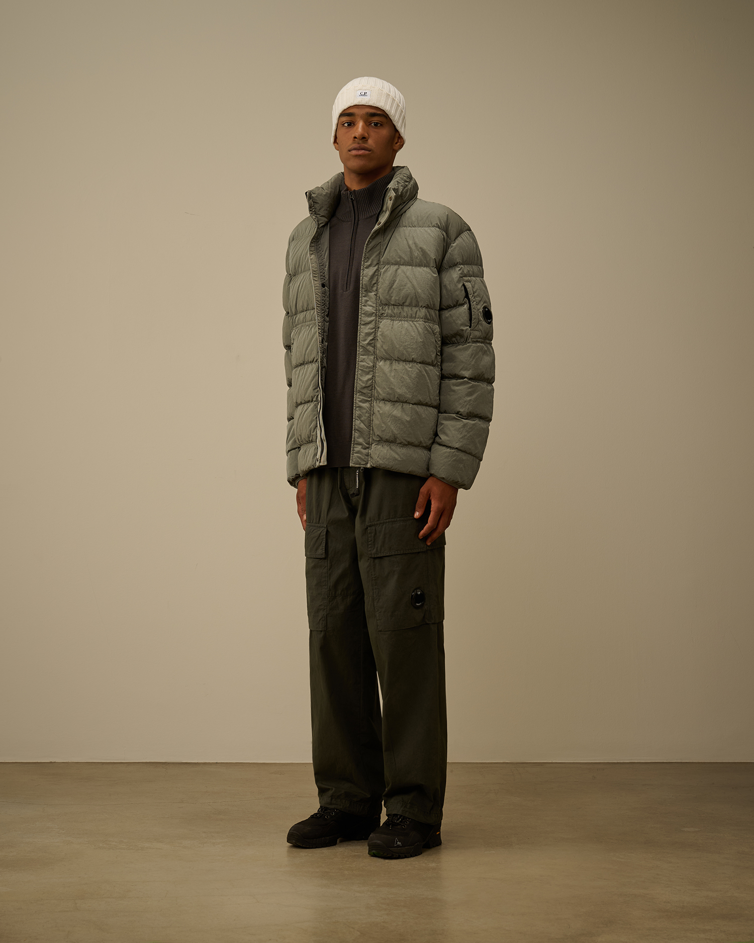 CP Company Chrome R Down Jacket ダウンジャケット 送料無料】C.P.COMPANY CHROME-R GOGGLE DOWN JACKET BLACK - FIVESTAR