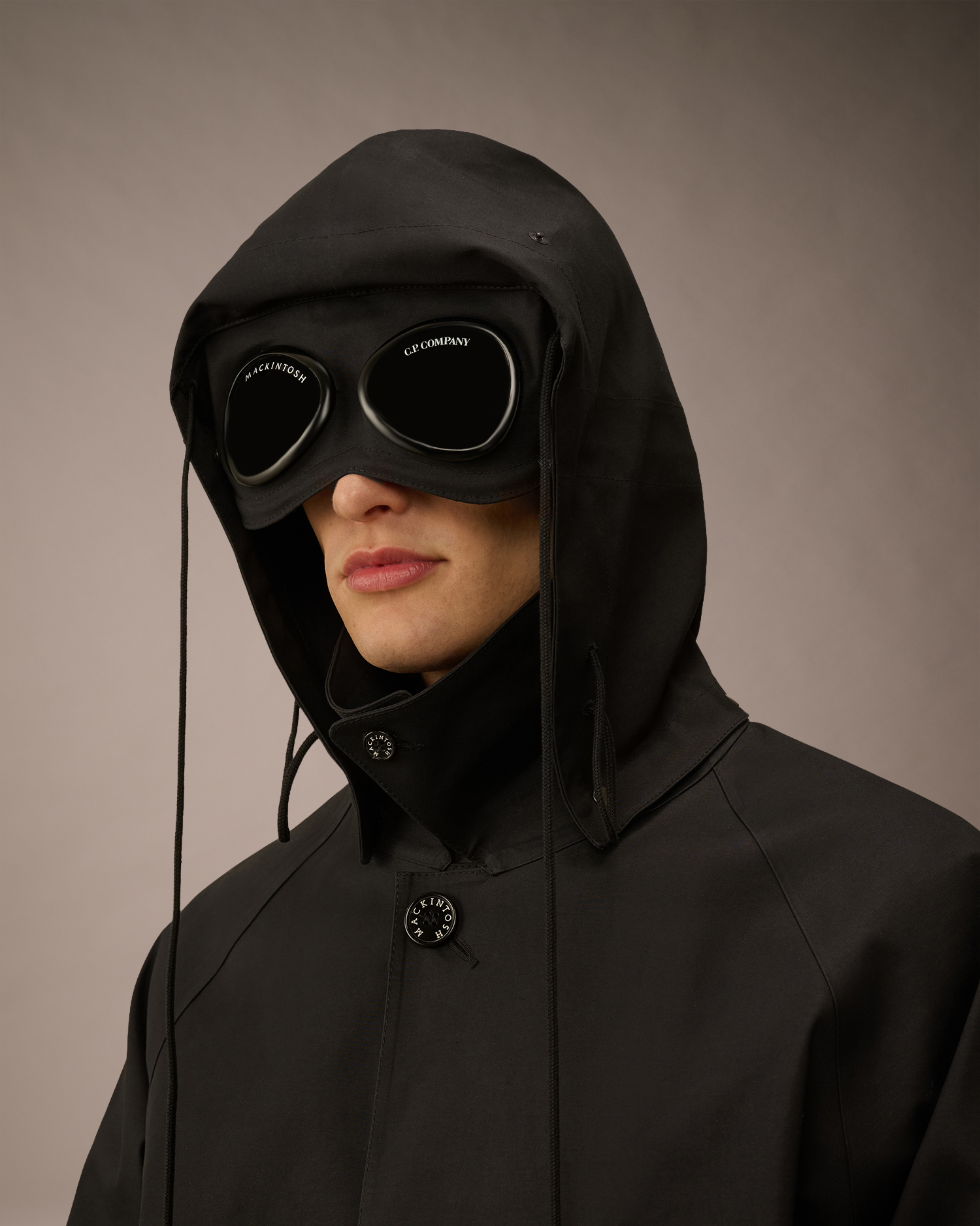 Black Mackintosh x C.P. Company Goggle Coat | CPC SCA Online Store