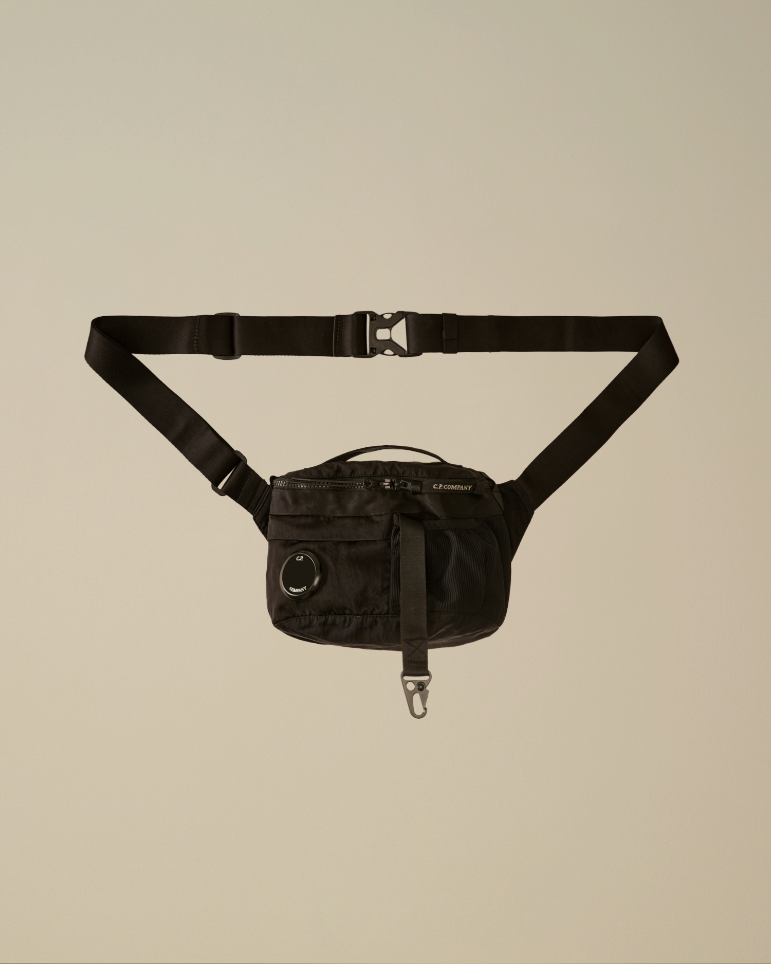 Black Nylon B Lens Waistbag | CPC JP Online Store