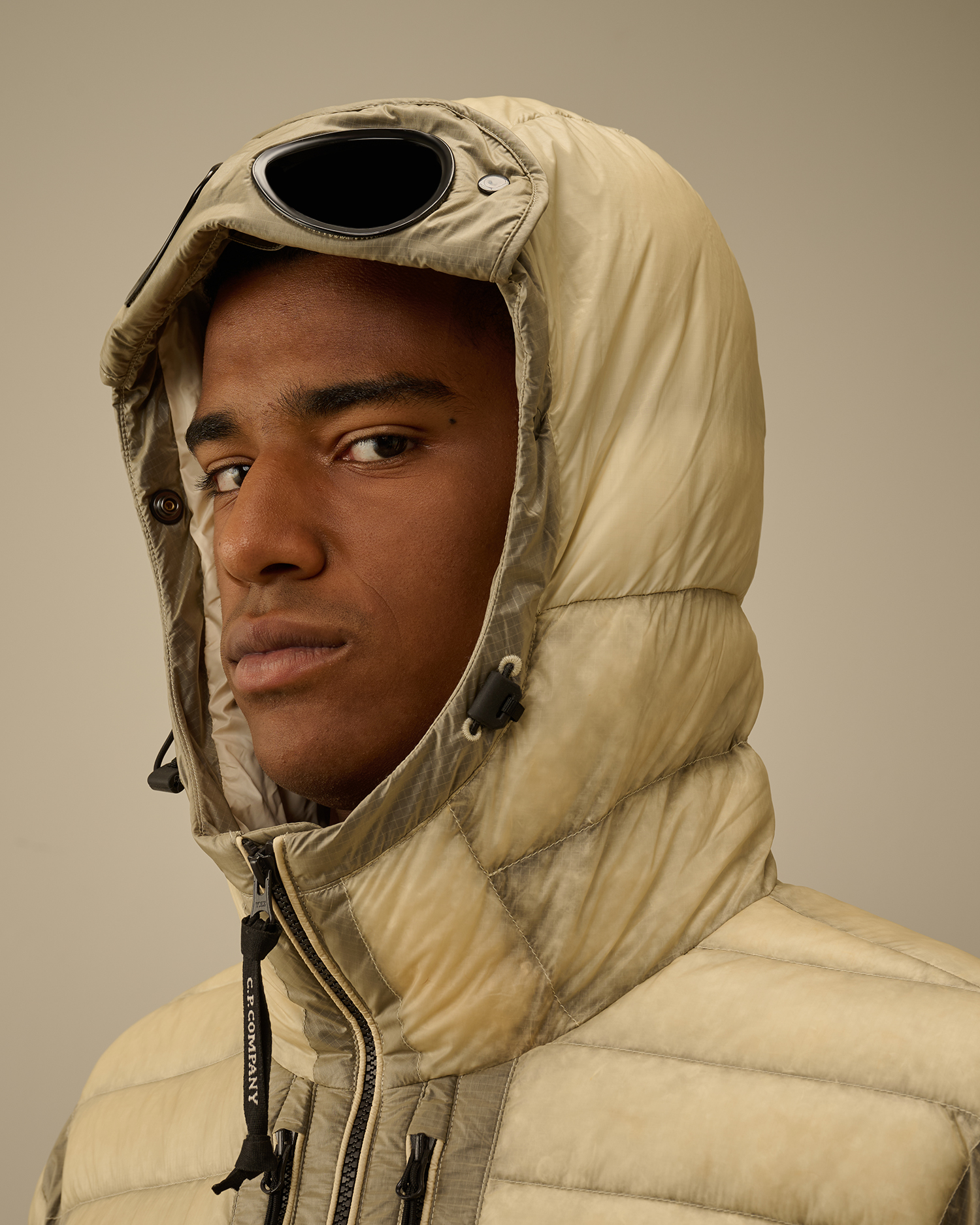 Beige D.D. Shell Goggle Down Jacket | CPC JP Online Store