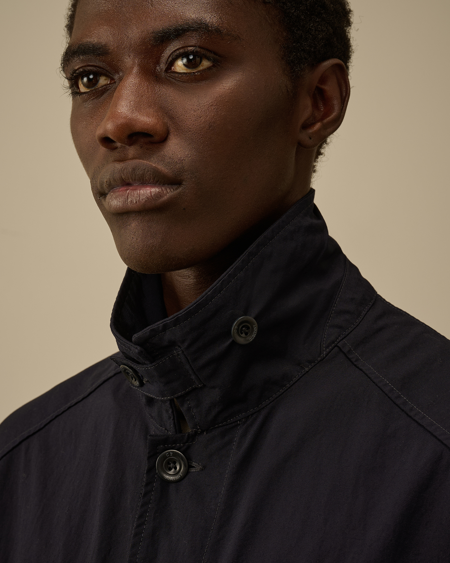 Blue Twill Field Jacket | CPC USCA Online Store