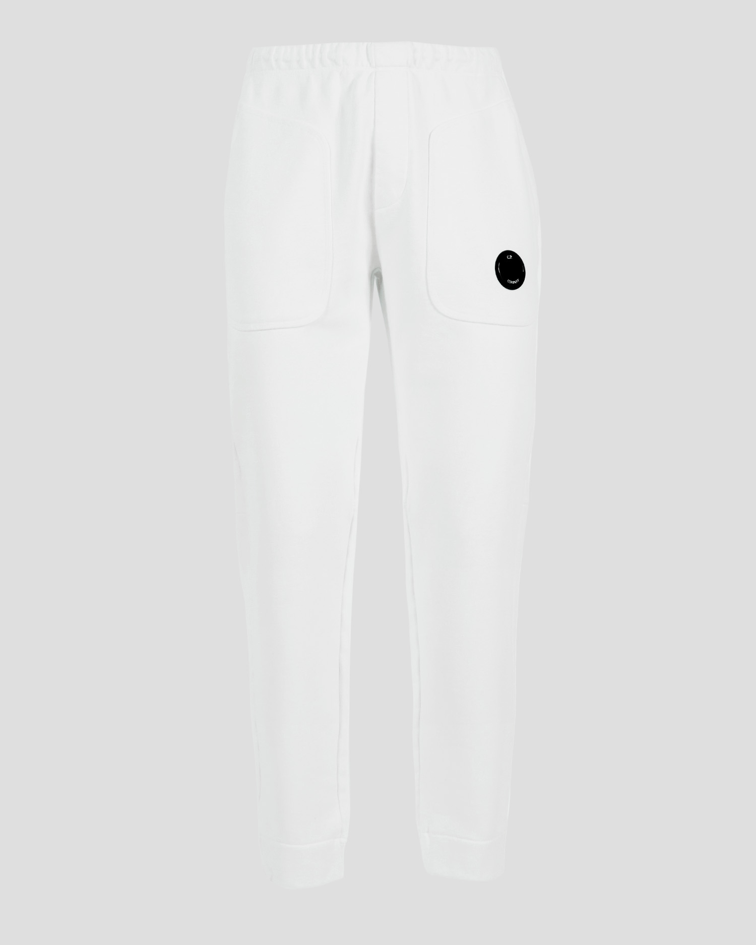 Diagonal Raised Fleece Mixed Sweatpants 