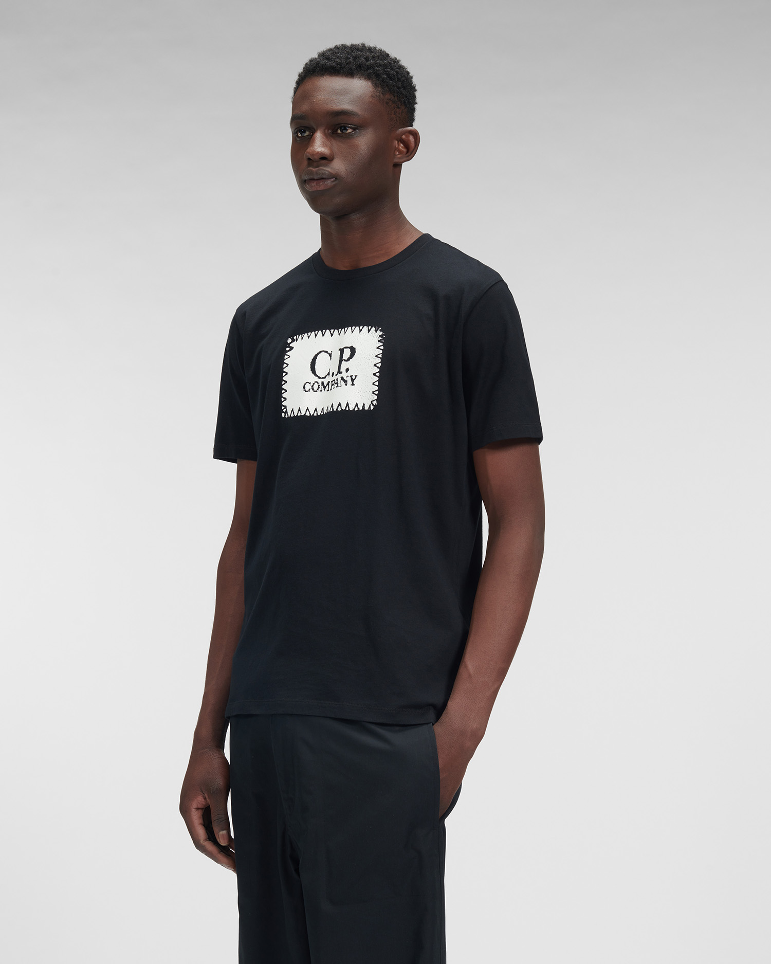 black cp t shirt