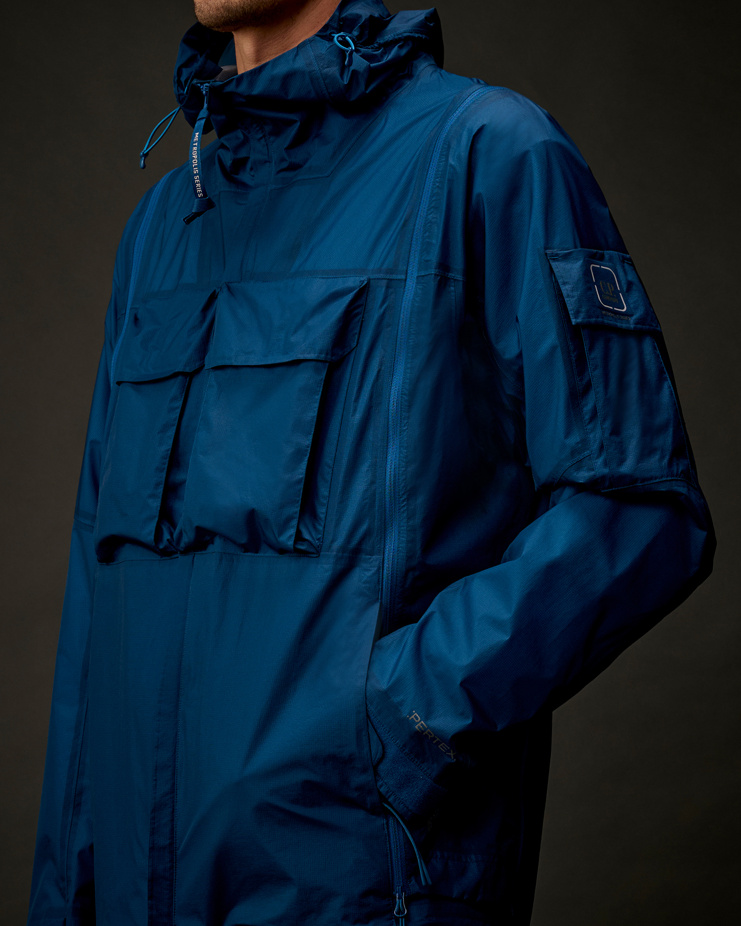 Blue Metropolis Series Pertex® Transformable Jacket | CPC USCA