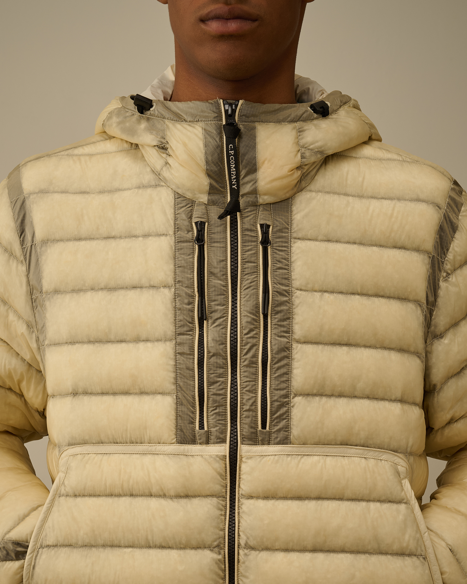 Beige D.D. Shell Goggle Down Jacket | CPC JP Online Store