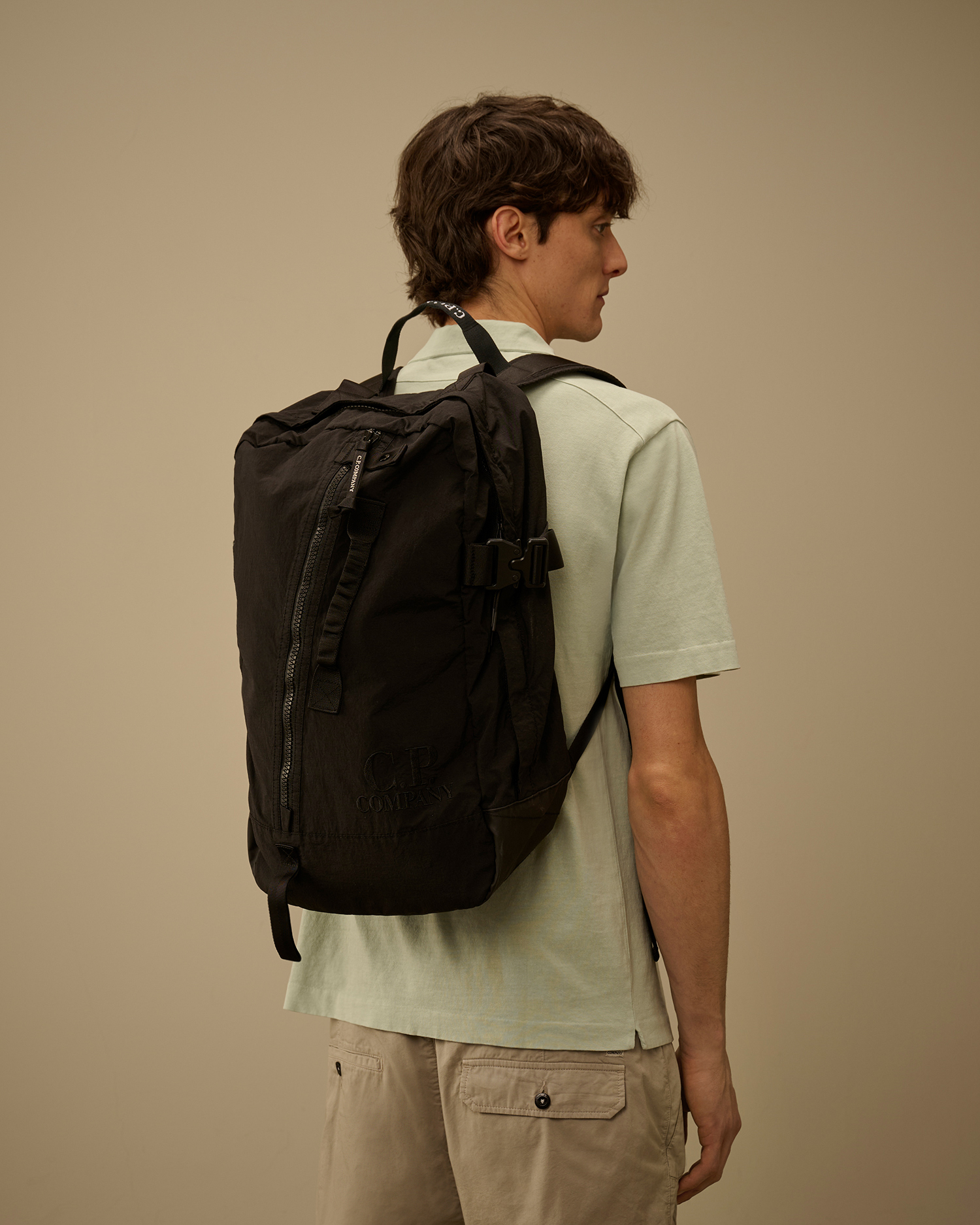 Black Plain Paper Touch Travel Bag | CPC KR Online Store