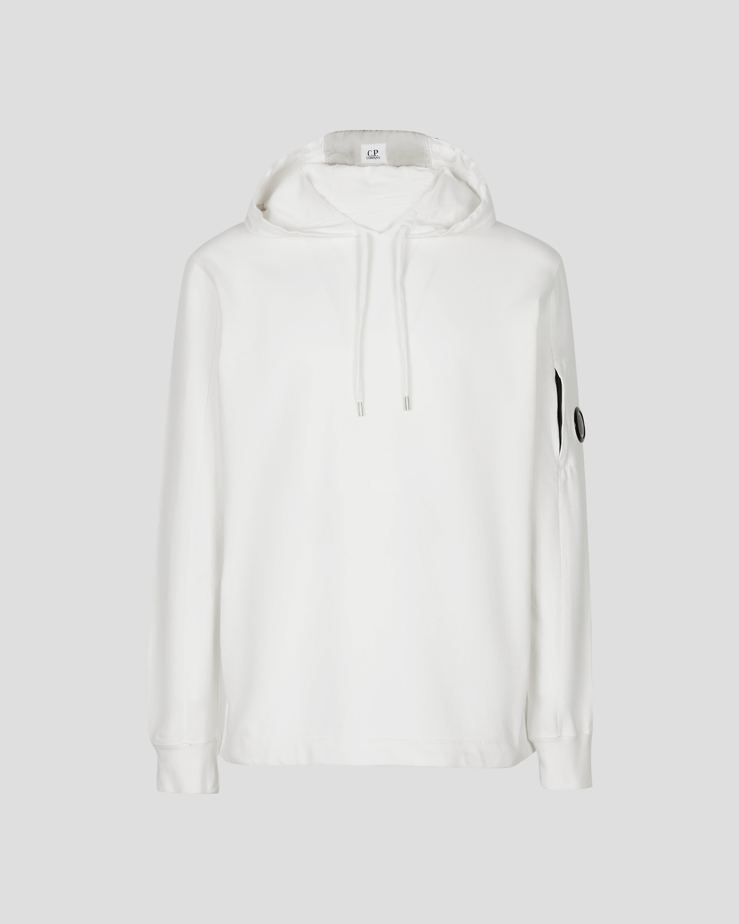 white fleece jumper
