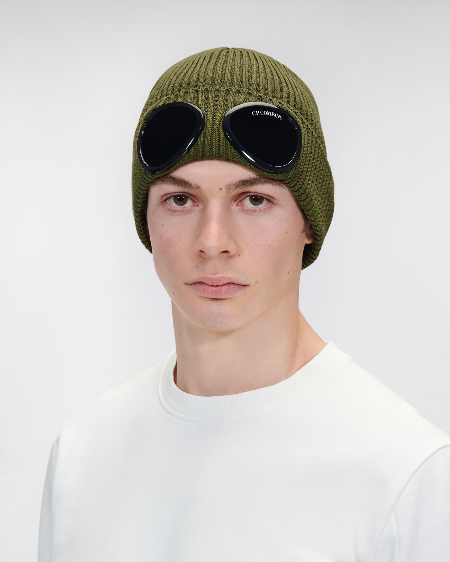 Cotton Goggle Beanie | C.P. Company 