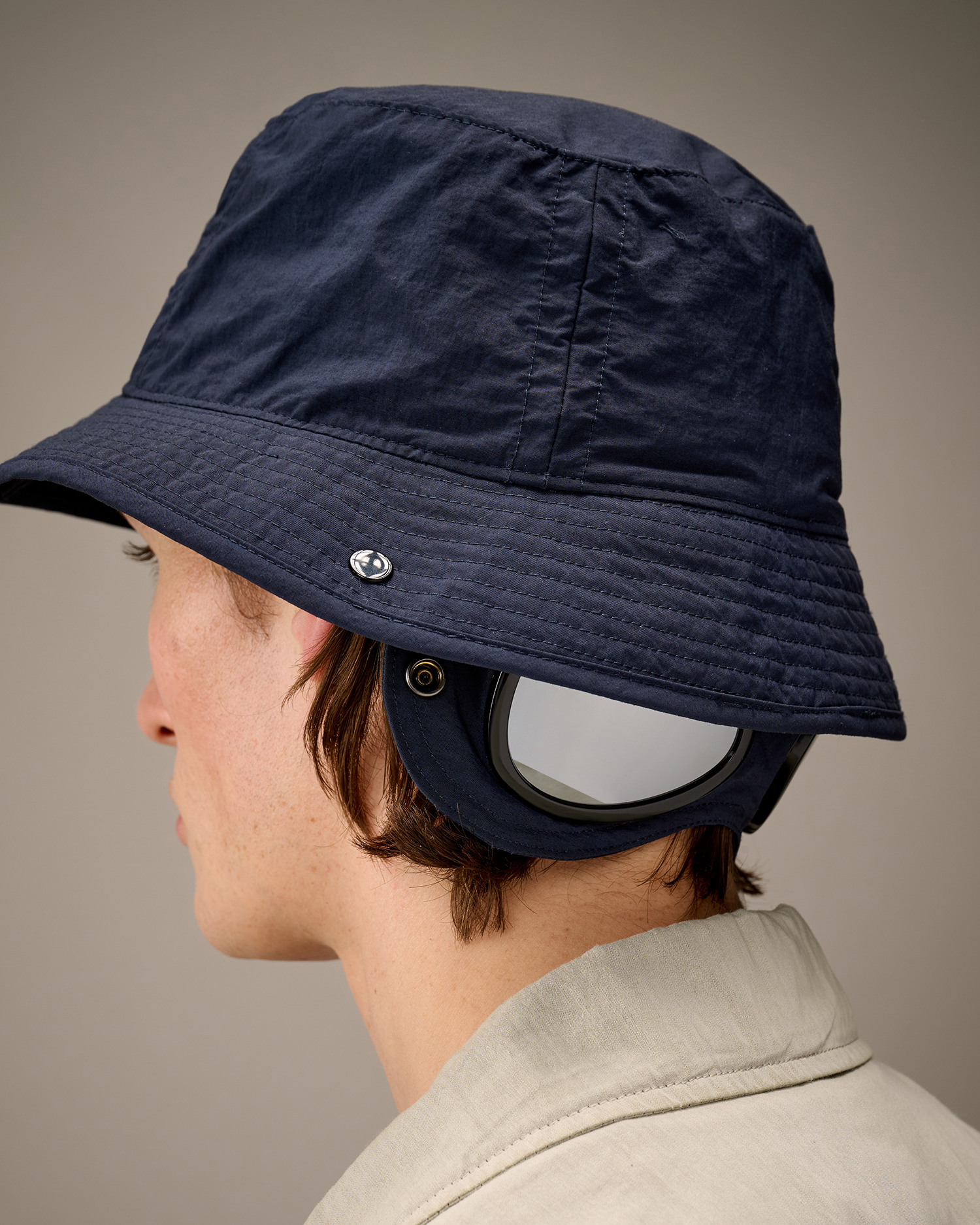 Palace C.P. Company Plain Paper Touch Goggle Bucket Hat