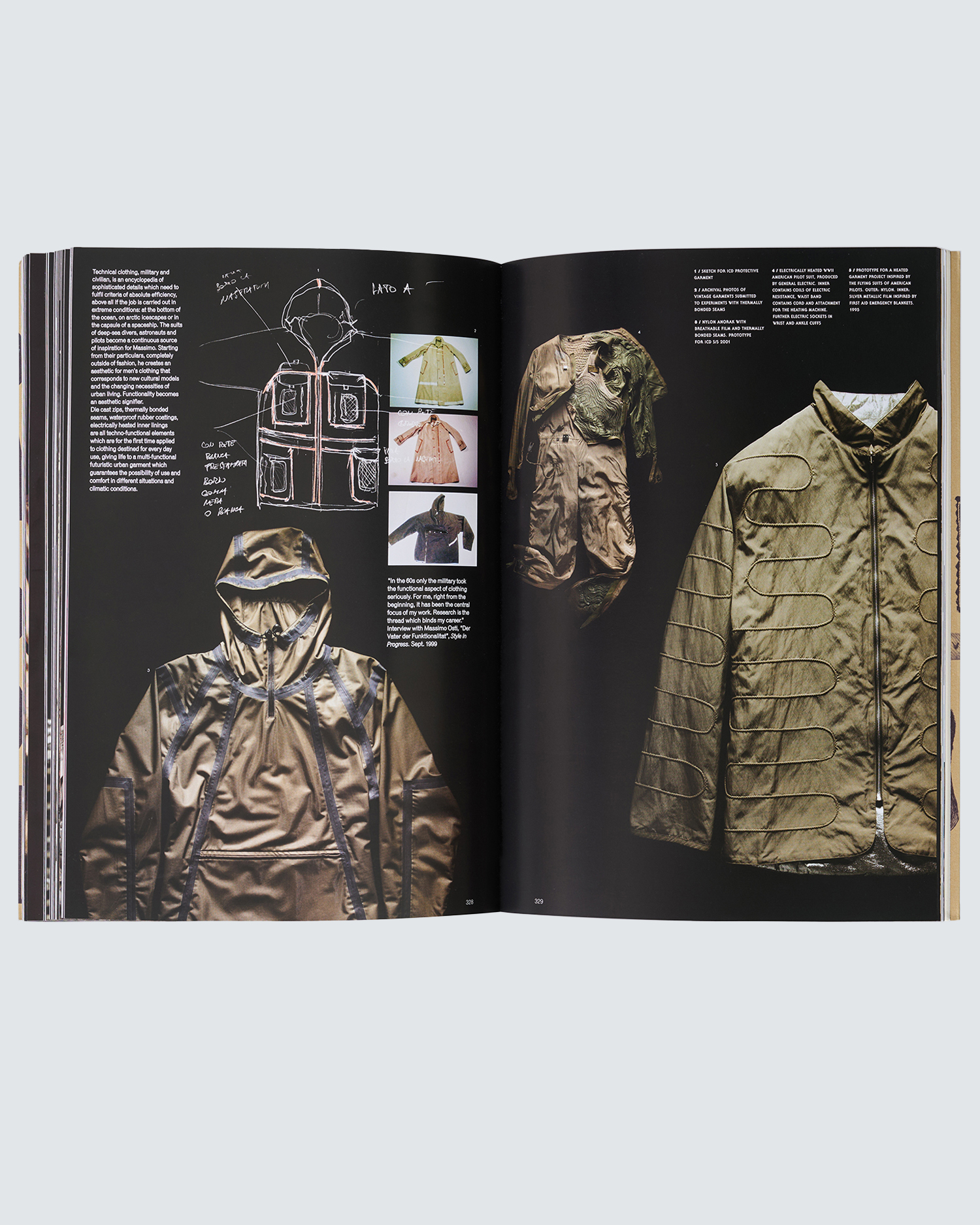 Ideas from Massimo Osti