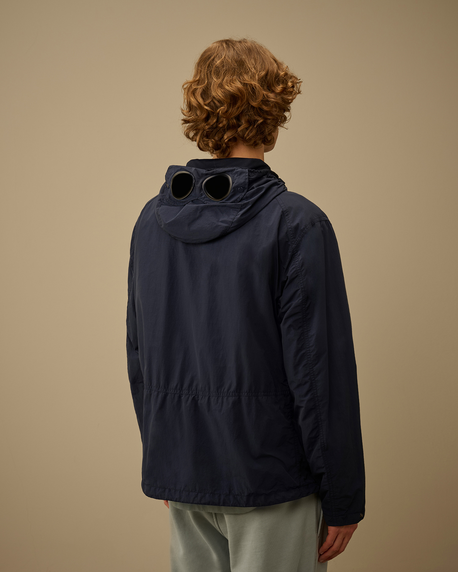 Blue Flatt Nylon Goggle Jacket | CPC UK Online Store