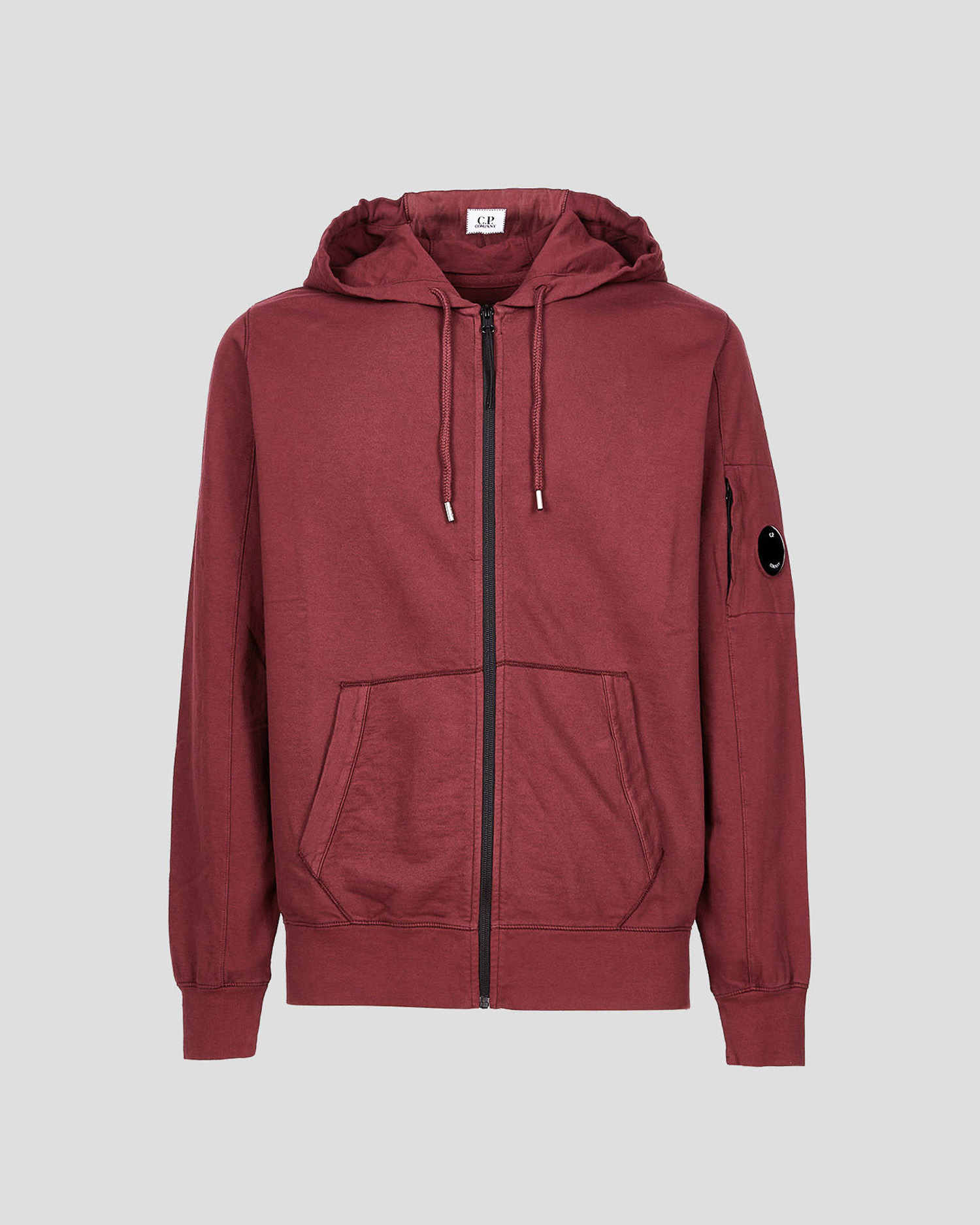 Light Fleece Zipped Hoodie | C.P 