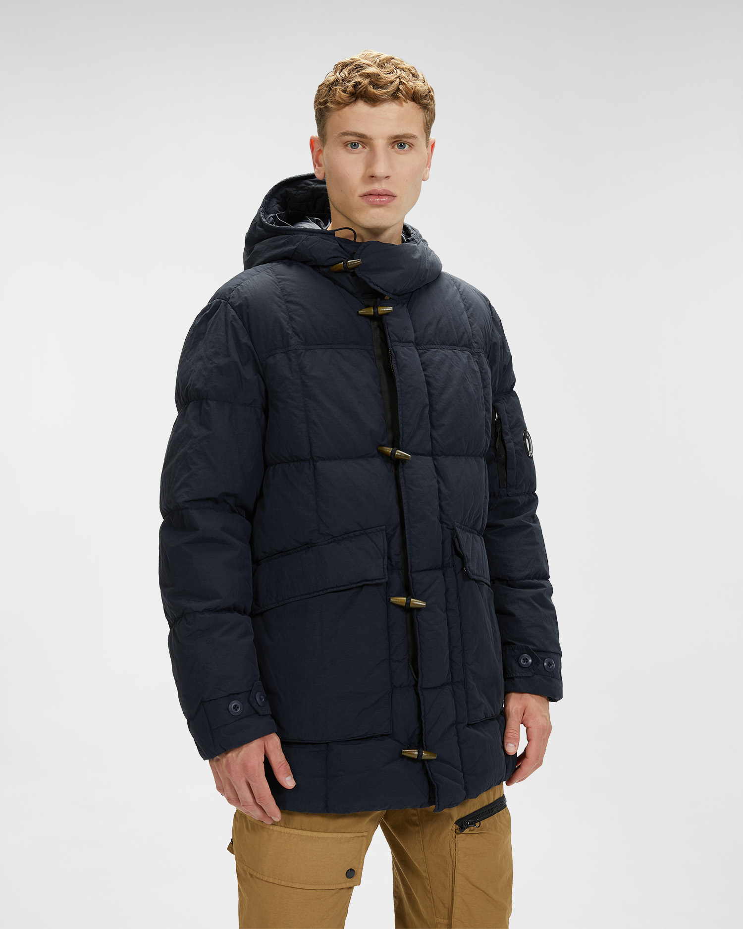 cp company down jacket