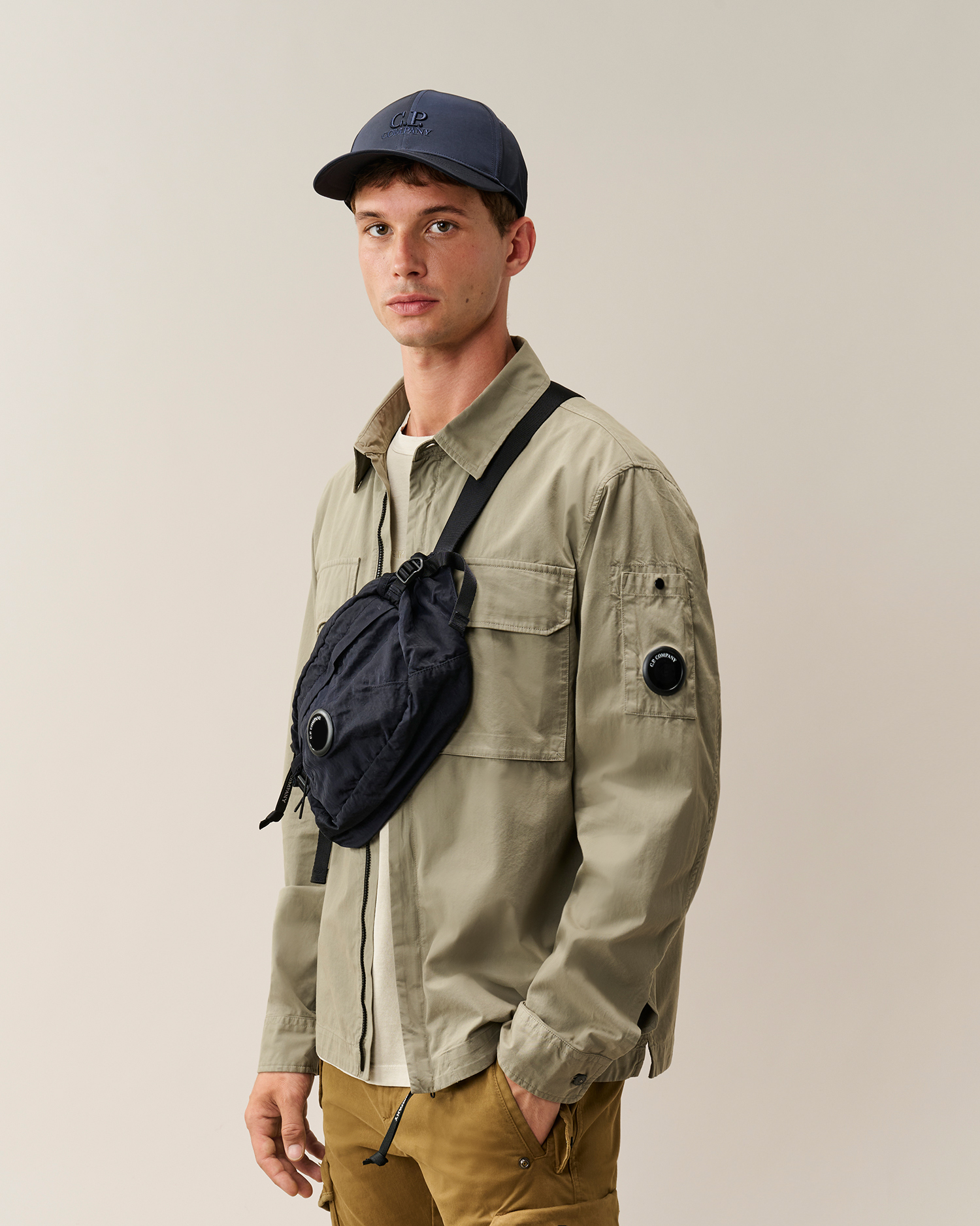 Blue Nylon B Lens Waist Bag | CPC USCA Online Store